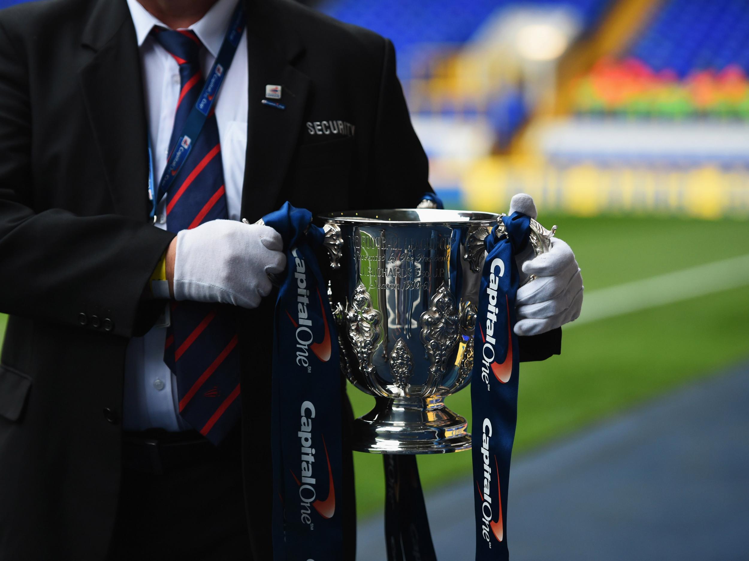 The Capital One Cup trophy