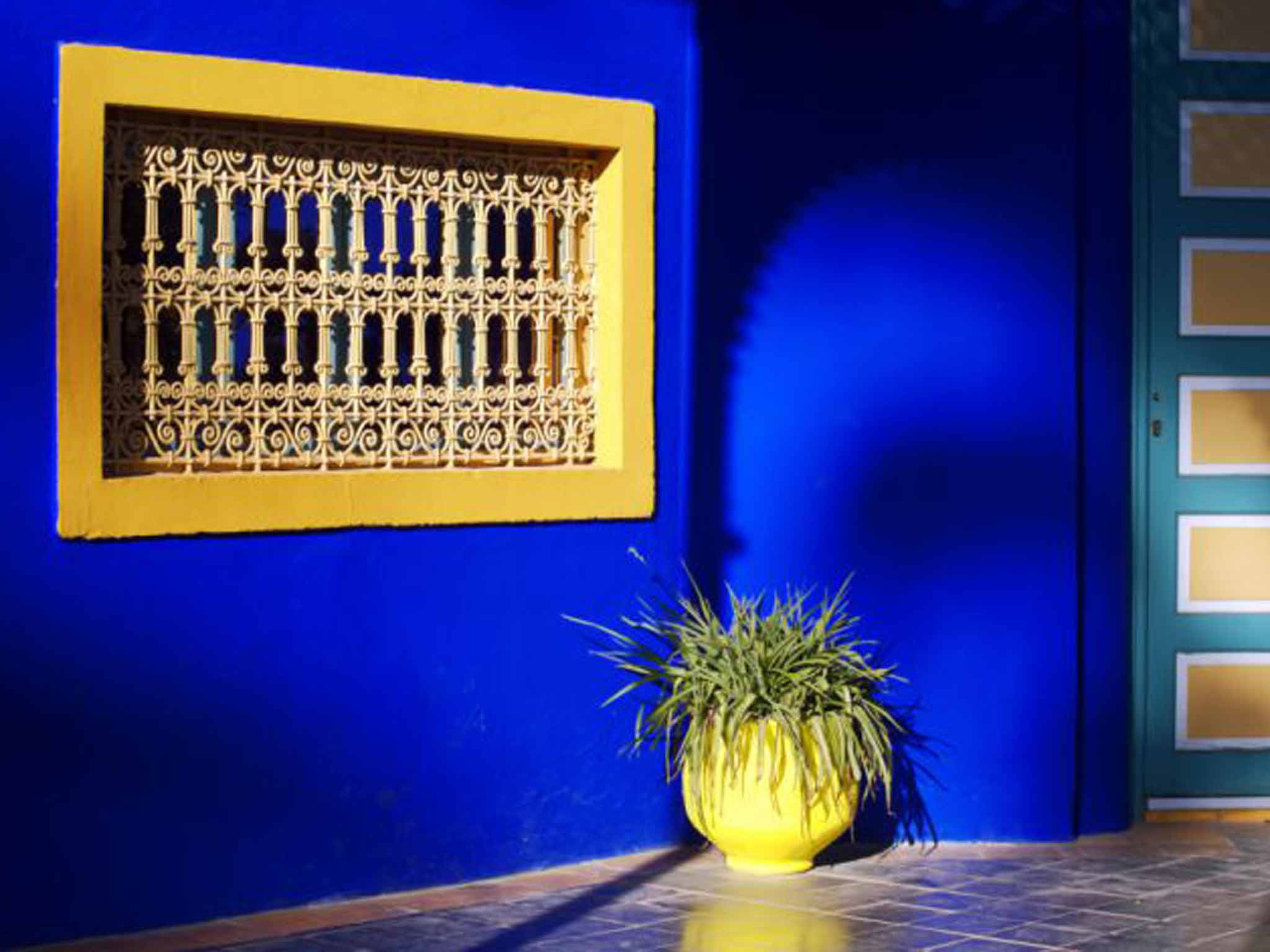 True blue: Jardin Majorelle