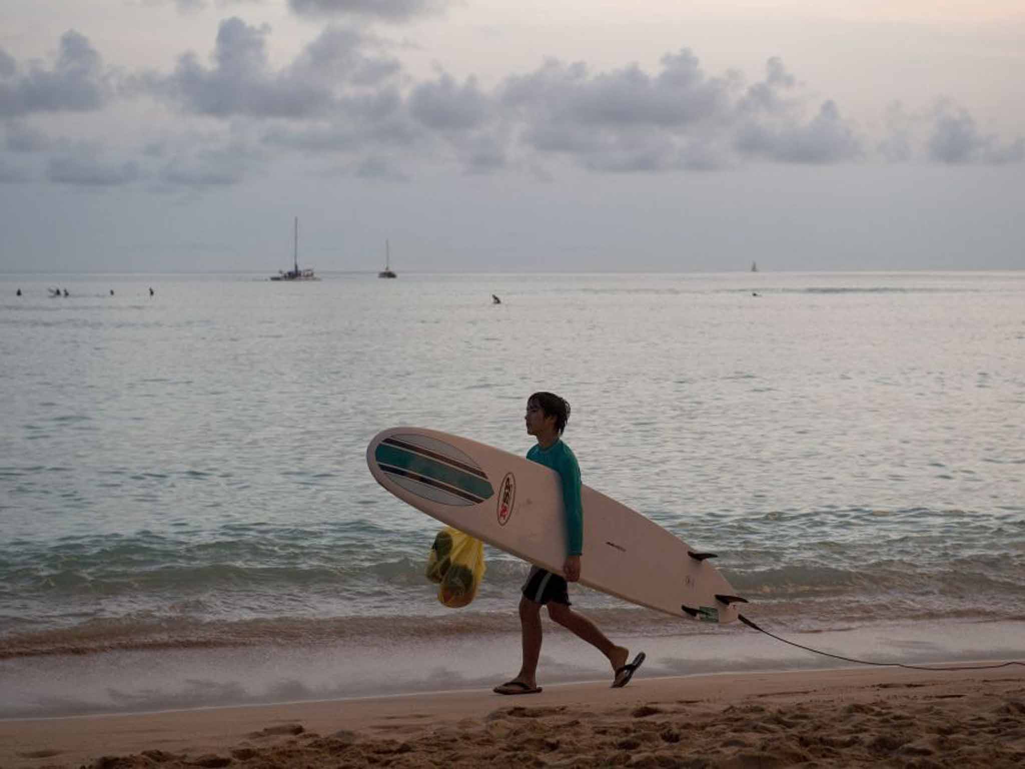 Departure board: United Airlines' plans came apart when they were diverted from Sydney to Hawaii