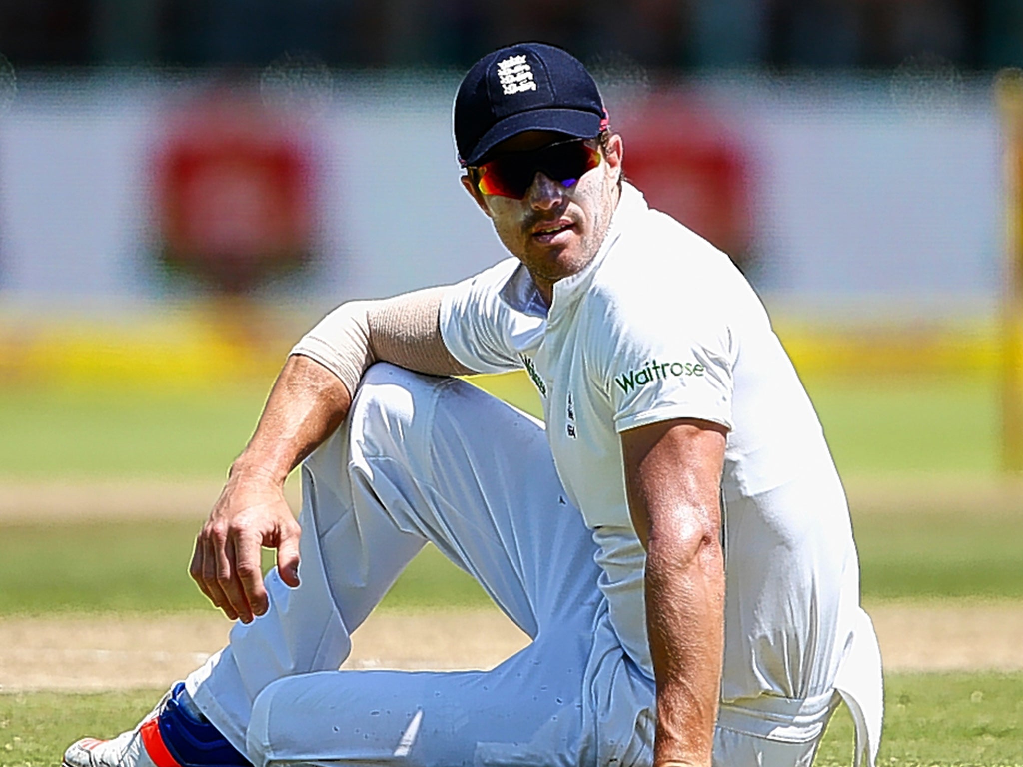 Nick Compton rues a dropped catch