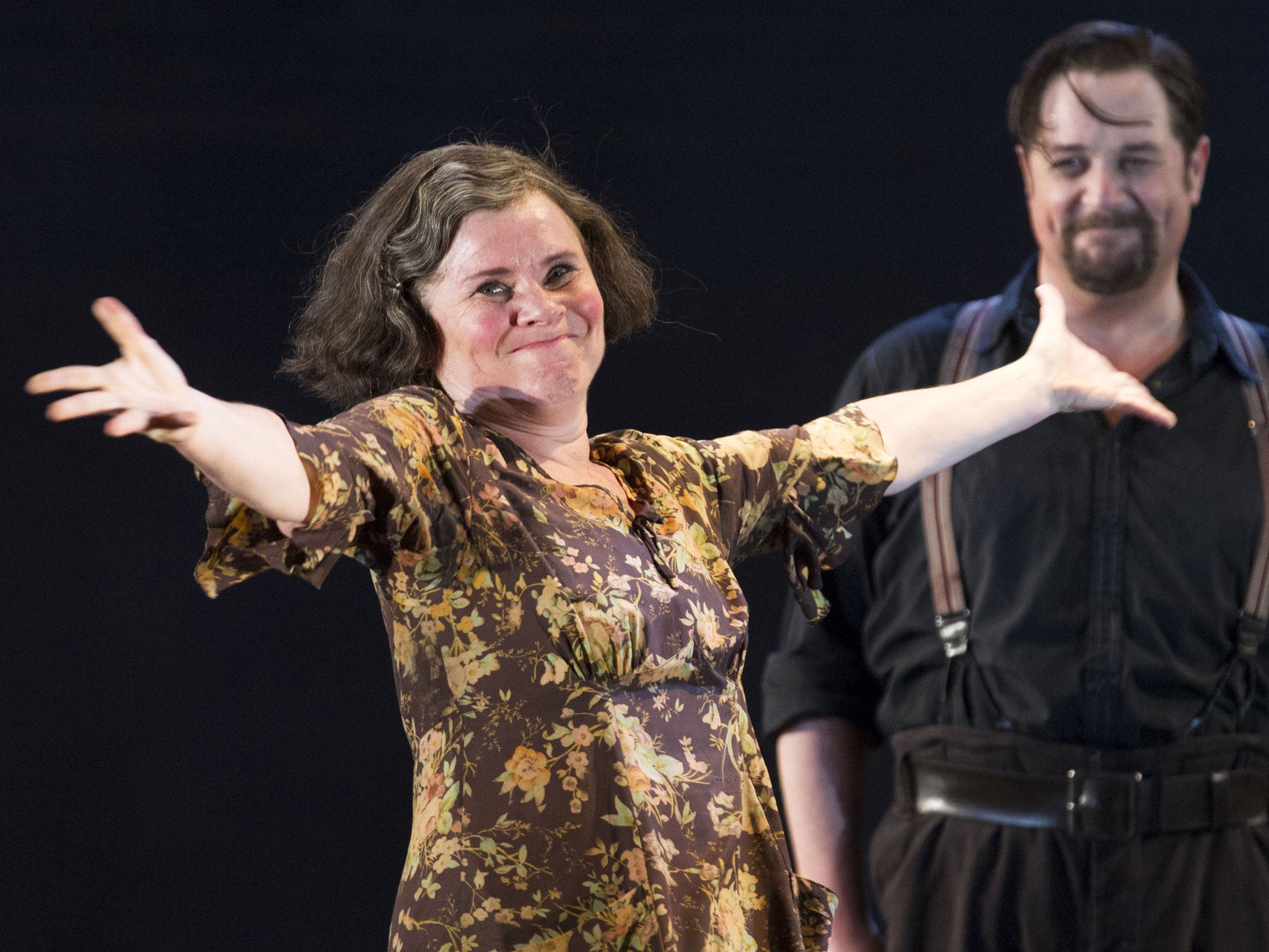 Imelda Staunton as Mrs Lovett in Sweeney Todd