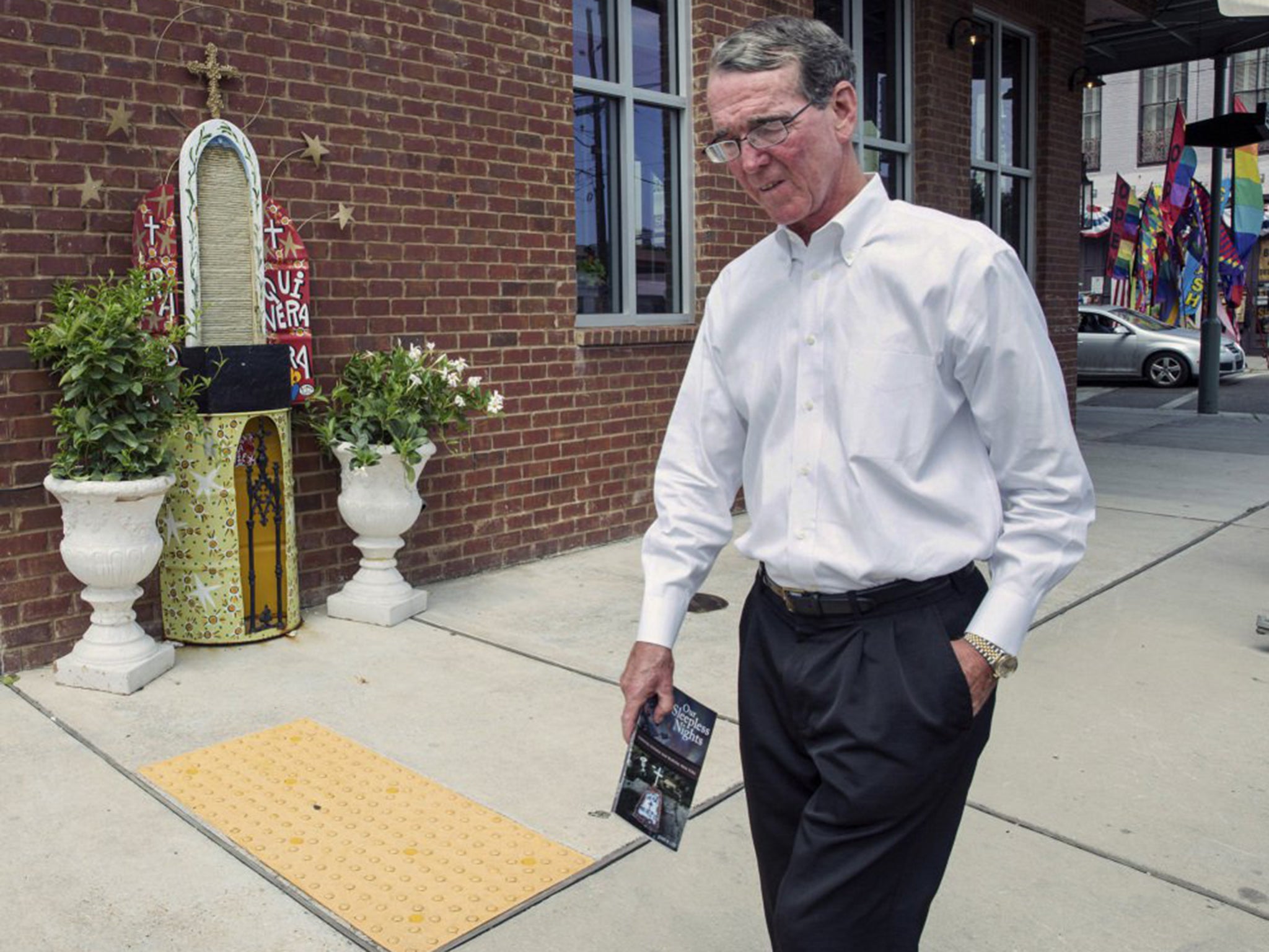 John Lee led efforts to build the makeshift grave for Vera Smith