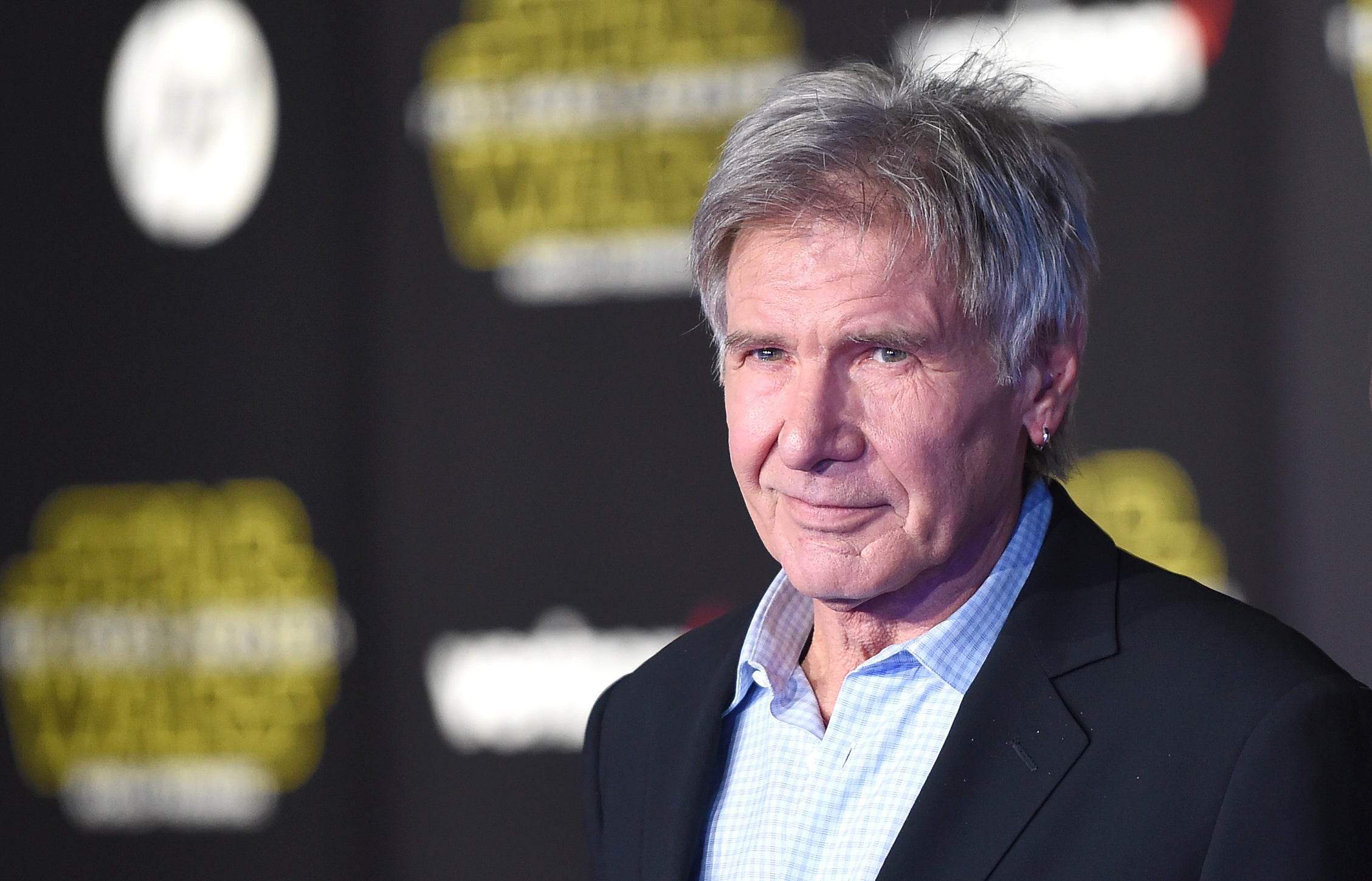 Harrison Ford suffered a broken leg during an incident with a heavy hydraulic door while shooting Star Wars: The Force Awakens