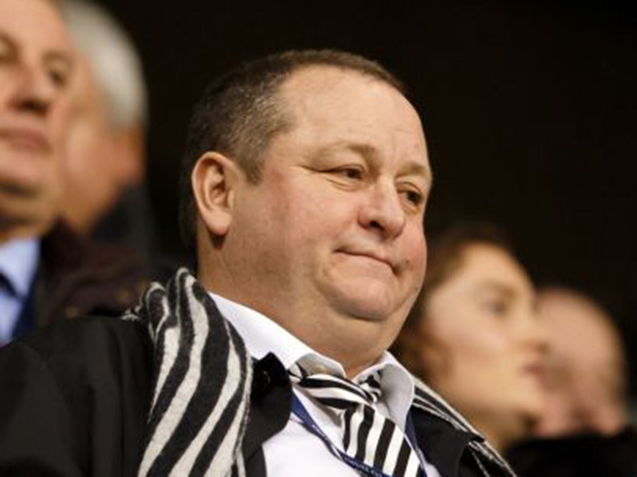 &#13;
Mike Ashley appears to have lost interest in the club he owns (AP)&#13;