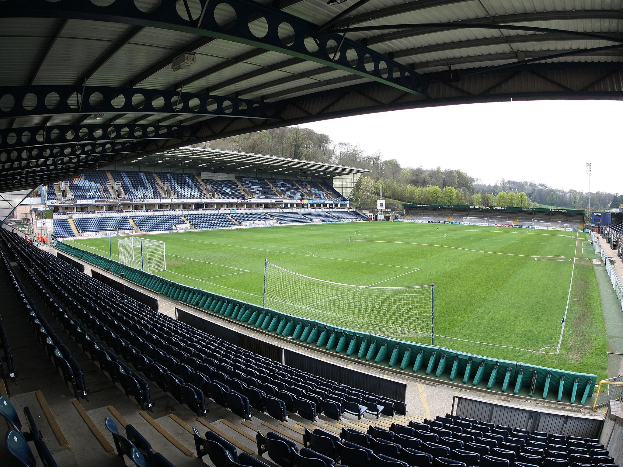 Wycombe Wanderers' stadium Adams Park