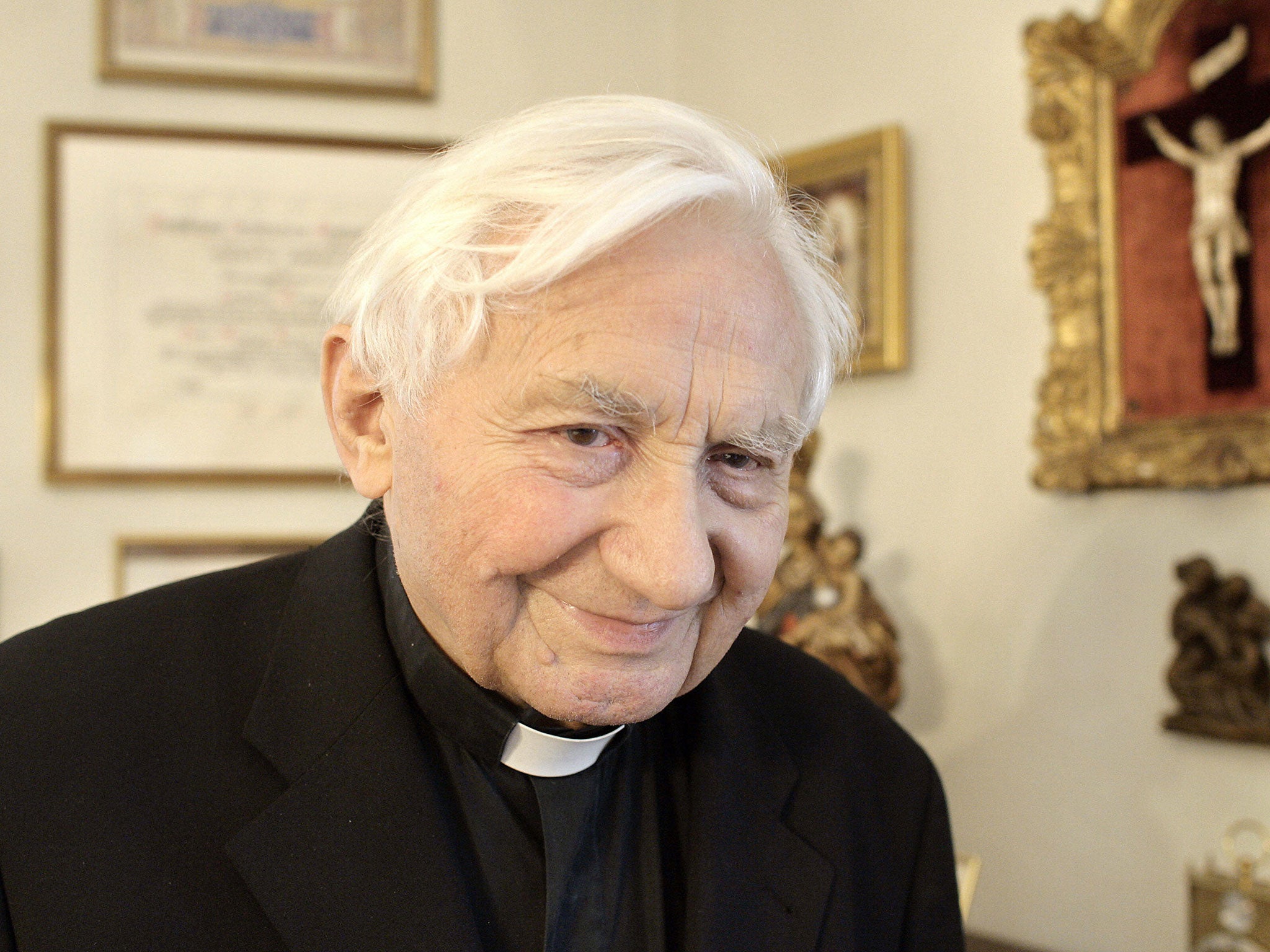 Georg Ratzinger, church musician, catholic priest and elder brother of Pope Benedict XVI, in Regensburg in 2006