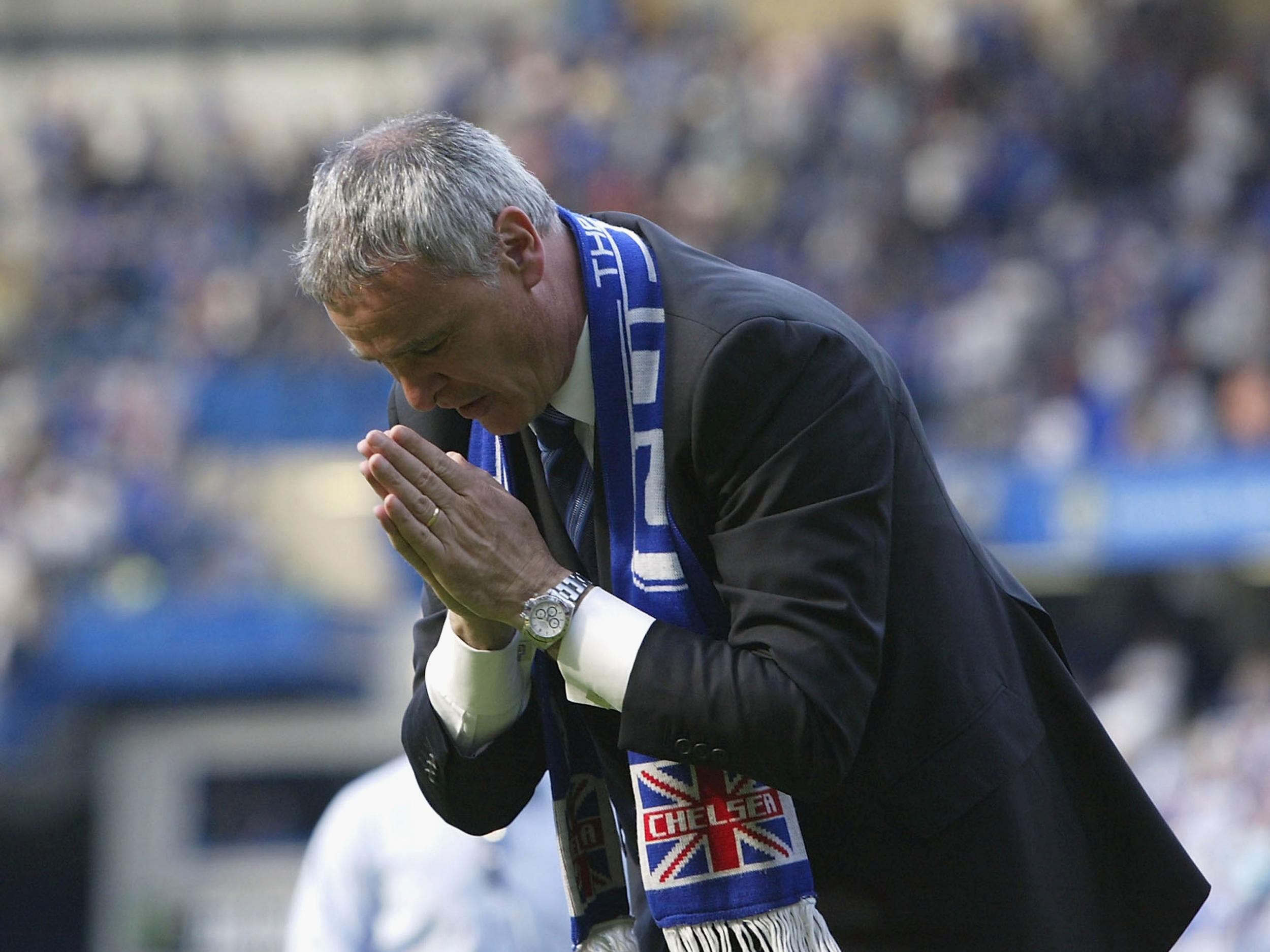 Claudio Ranieri bids goodbye at Chelsea