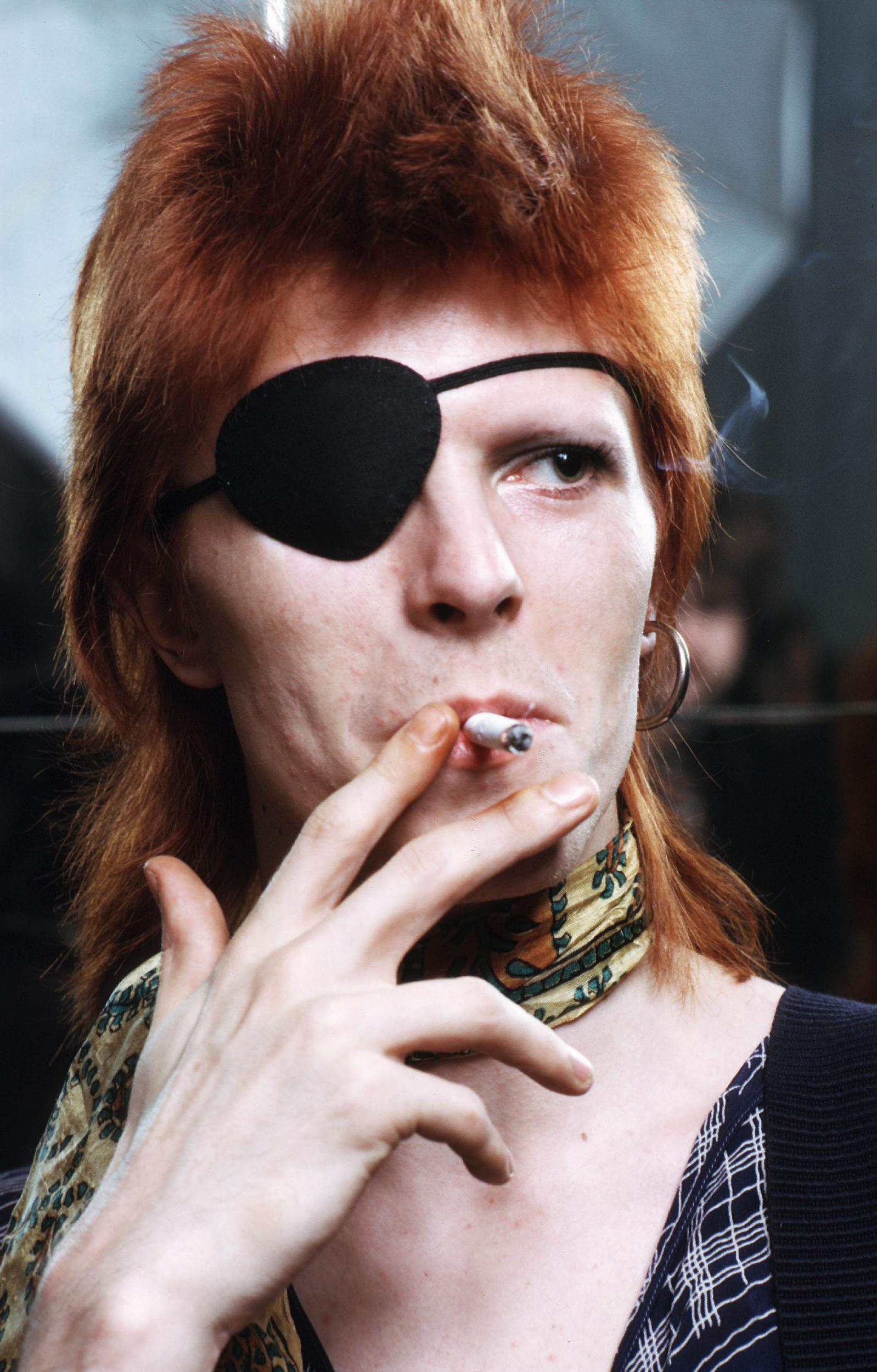 David Bowie in the 1970s