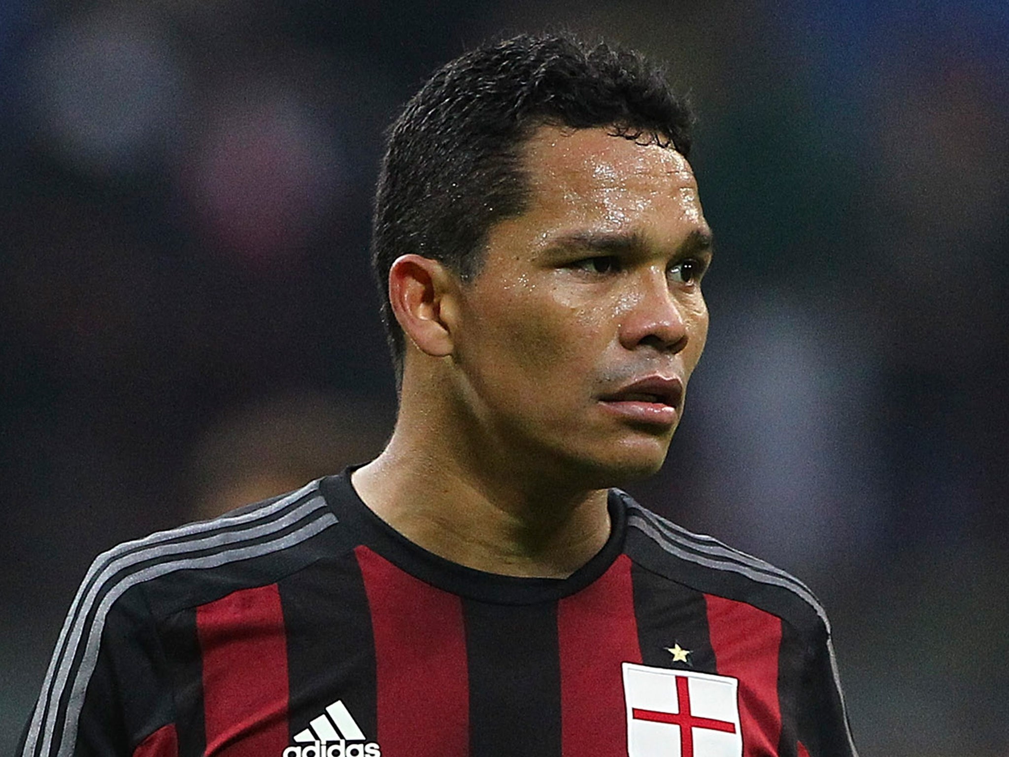 Milan striker Carlos Bacca