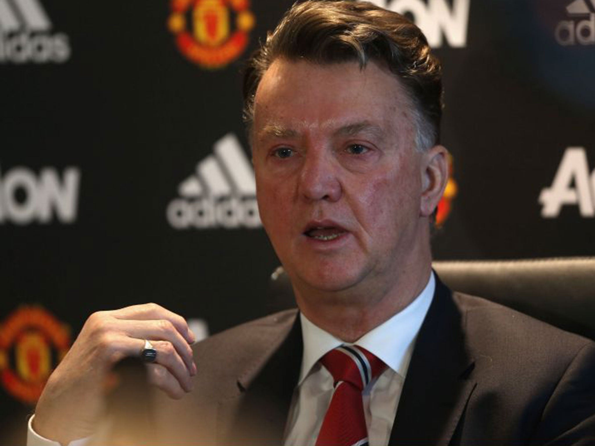 Louis van Gaal explains his football philosophy