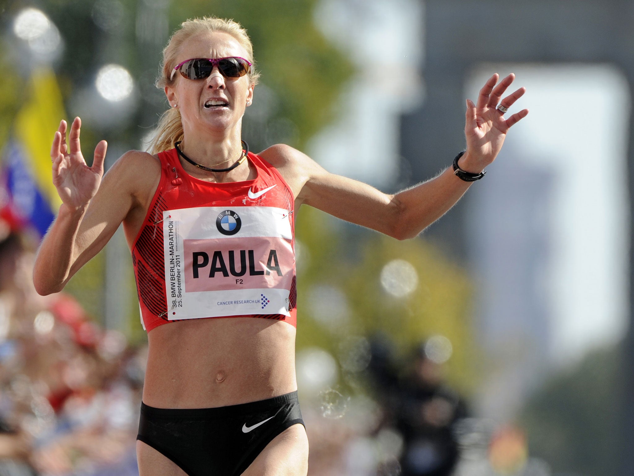 Paula Radcliffe was full of praise for Muir