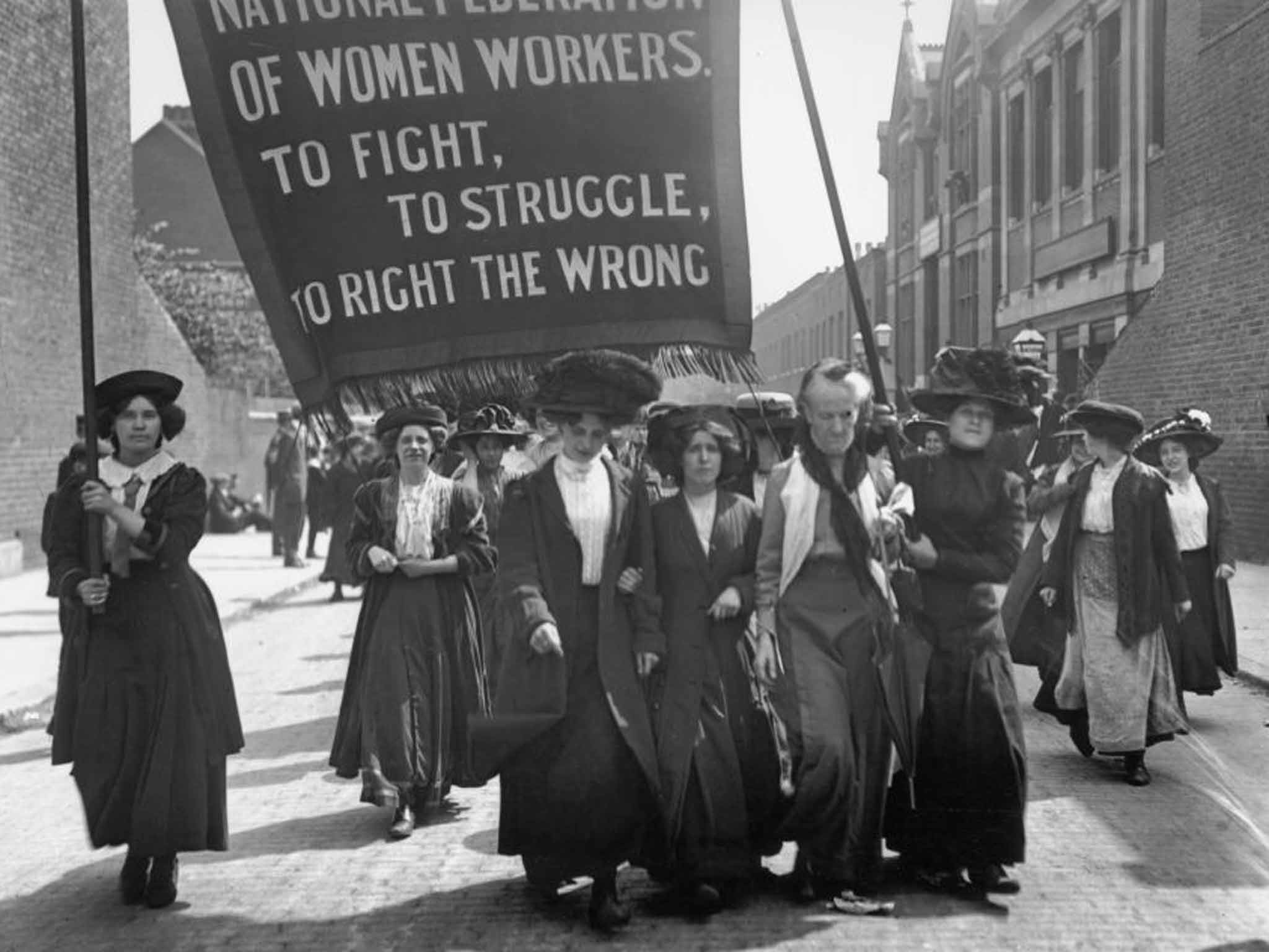 &#13;
Women fought around the world for the right to vote&#13;