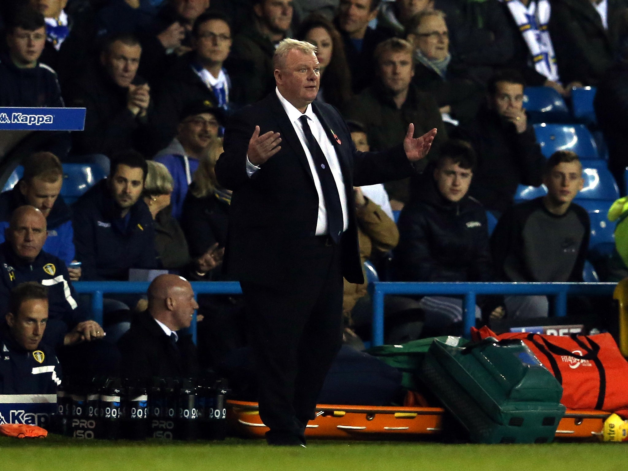 Steve Evans joined Leeds from Rotherham, bringing his assistant Paul Raynor and the Millers' training gear with him.