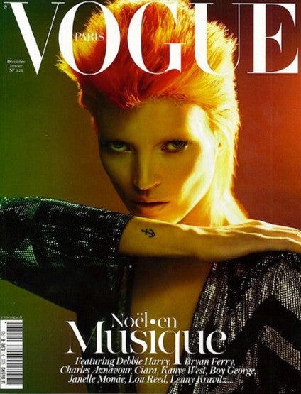 December/January 2012 cover of Vogue Paris