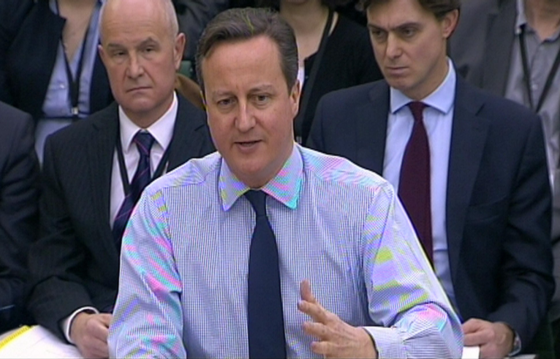 David Cameron appears in front of the Liaison Committee on Tuesday