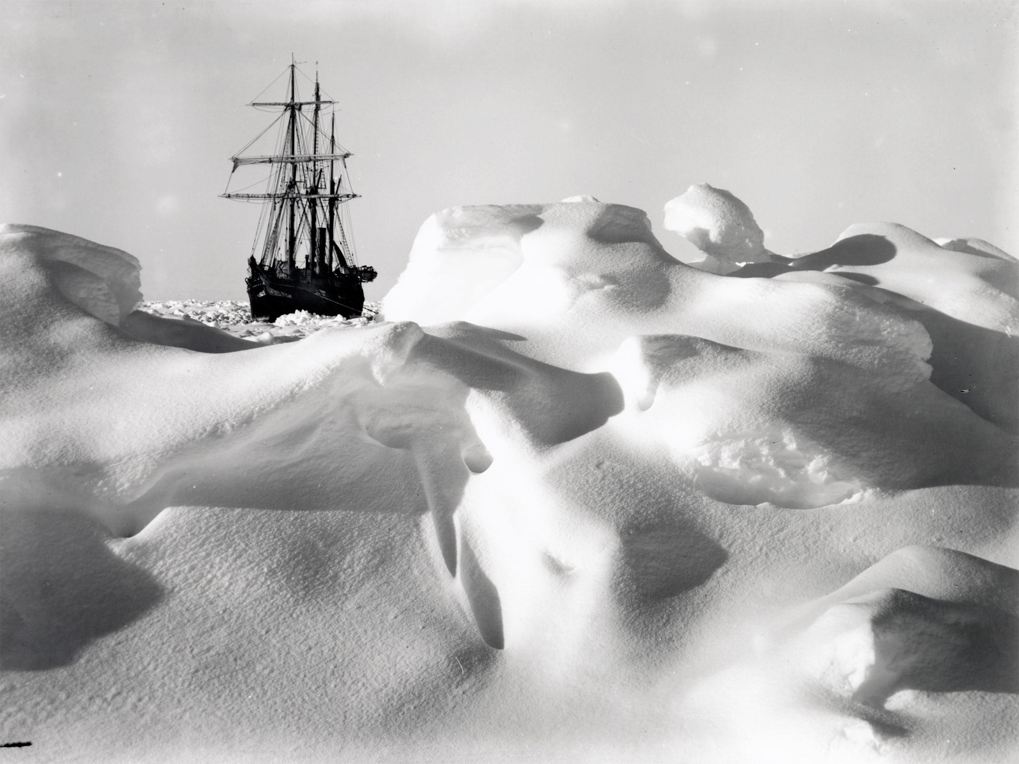 Shackleton’s ship, the ill-fated ‘Endurance’