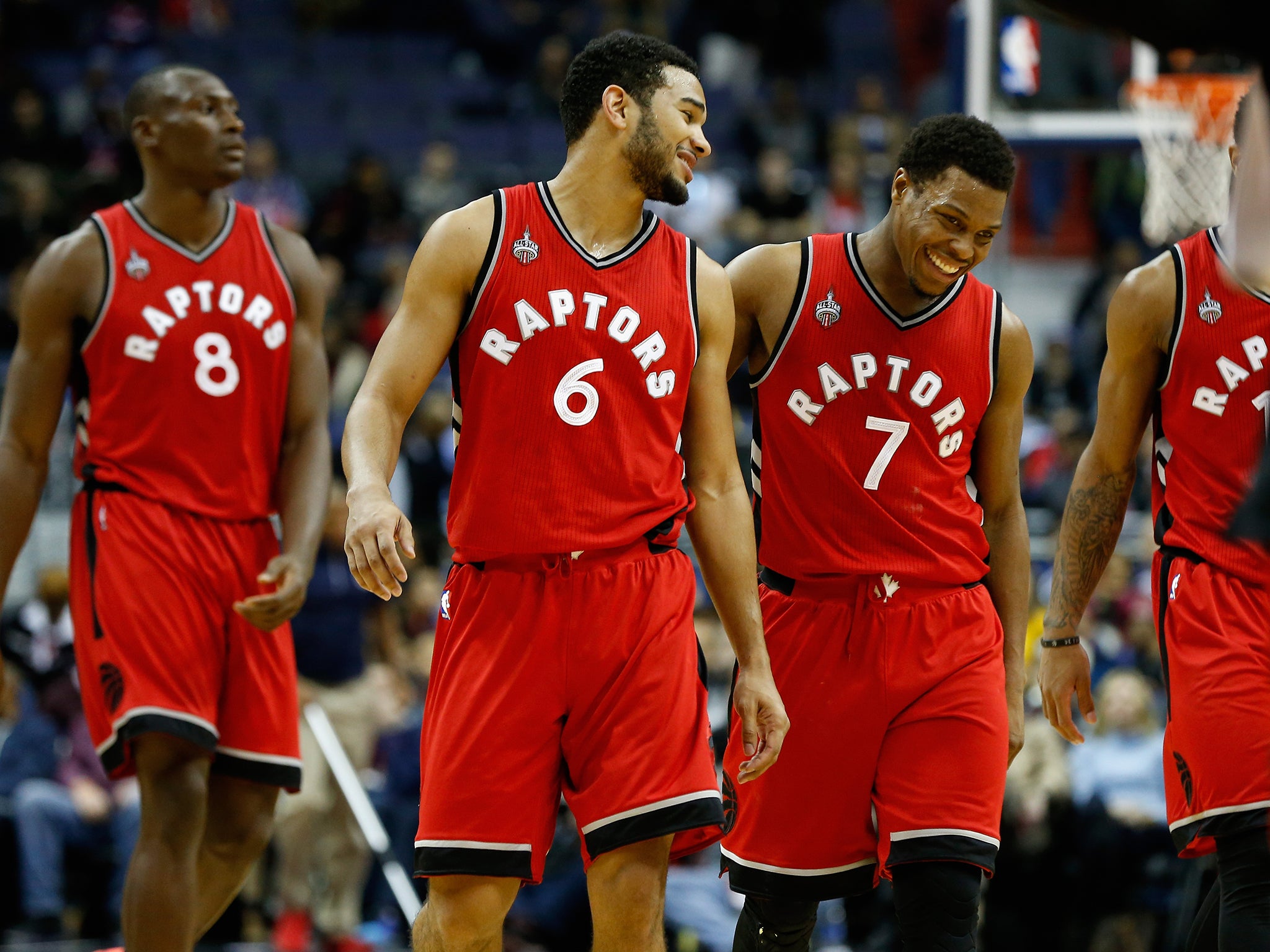 The Raptors have won their division in each of the last two seasons