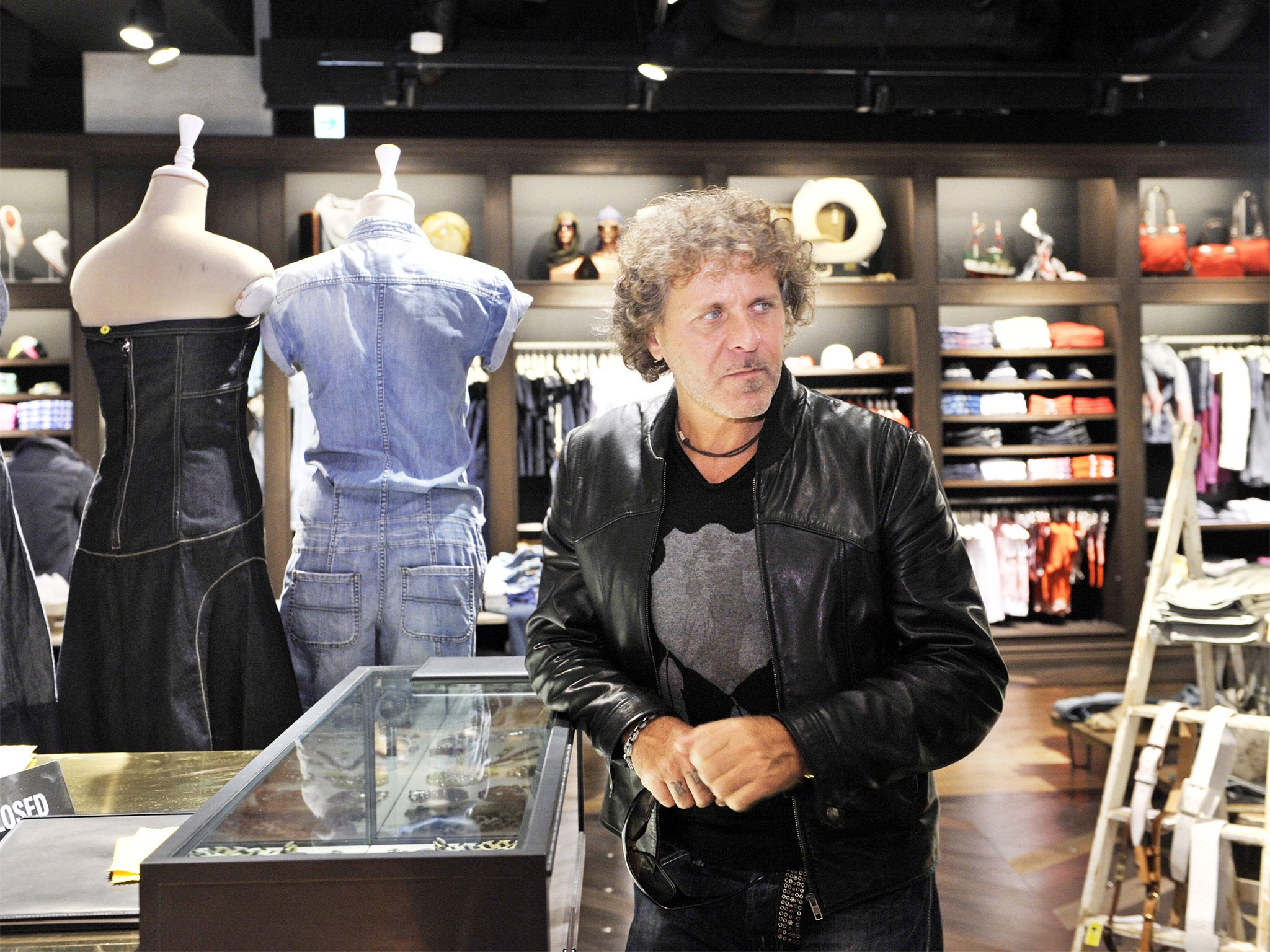 &#13;
Renzo Rosso, founder and president of the risqué Italian clothing company (Getty)&#13;