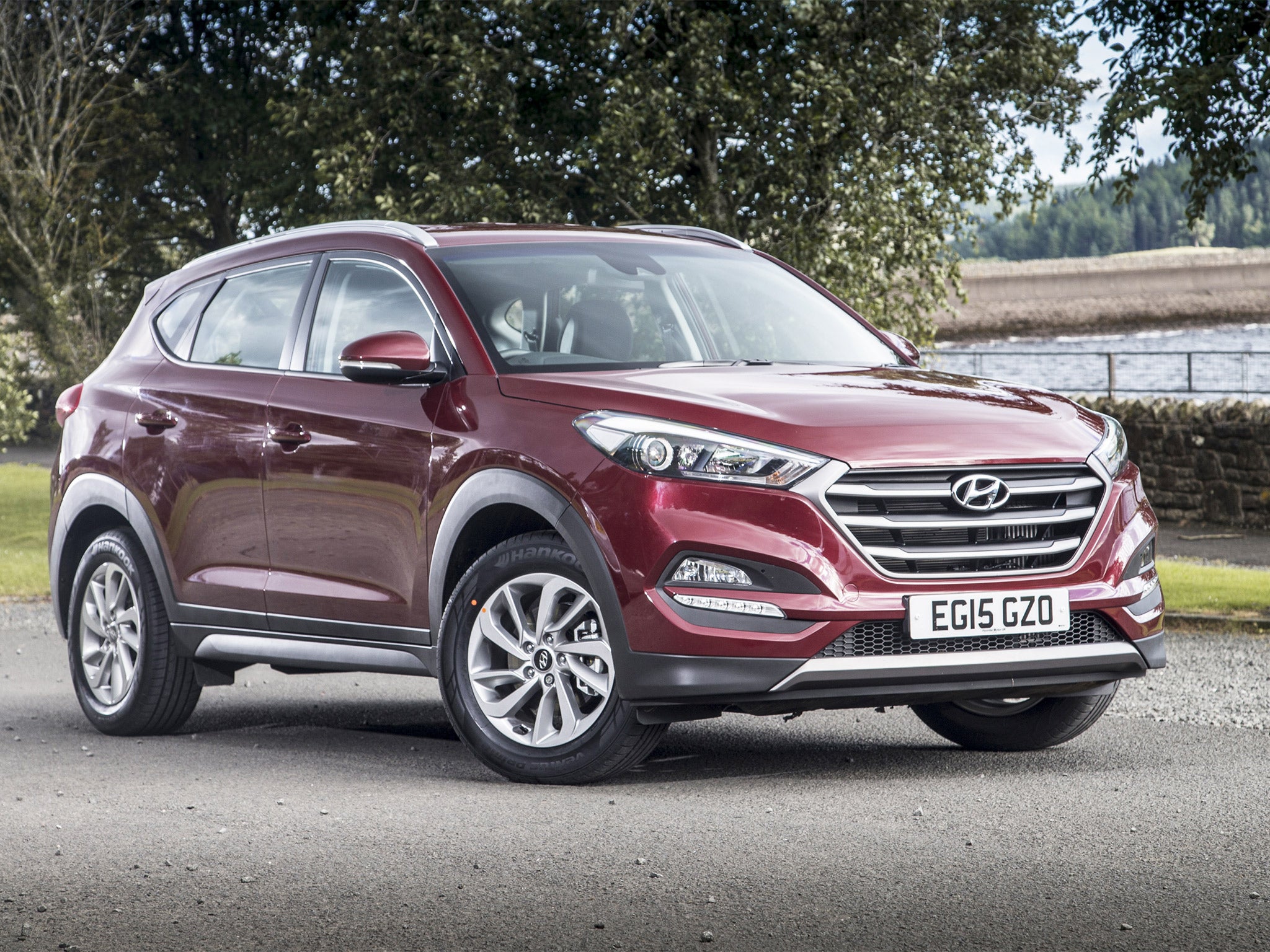 Slightly luxurious feel: the Hyundai Tucson