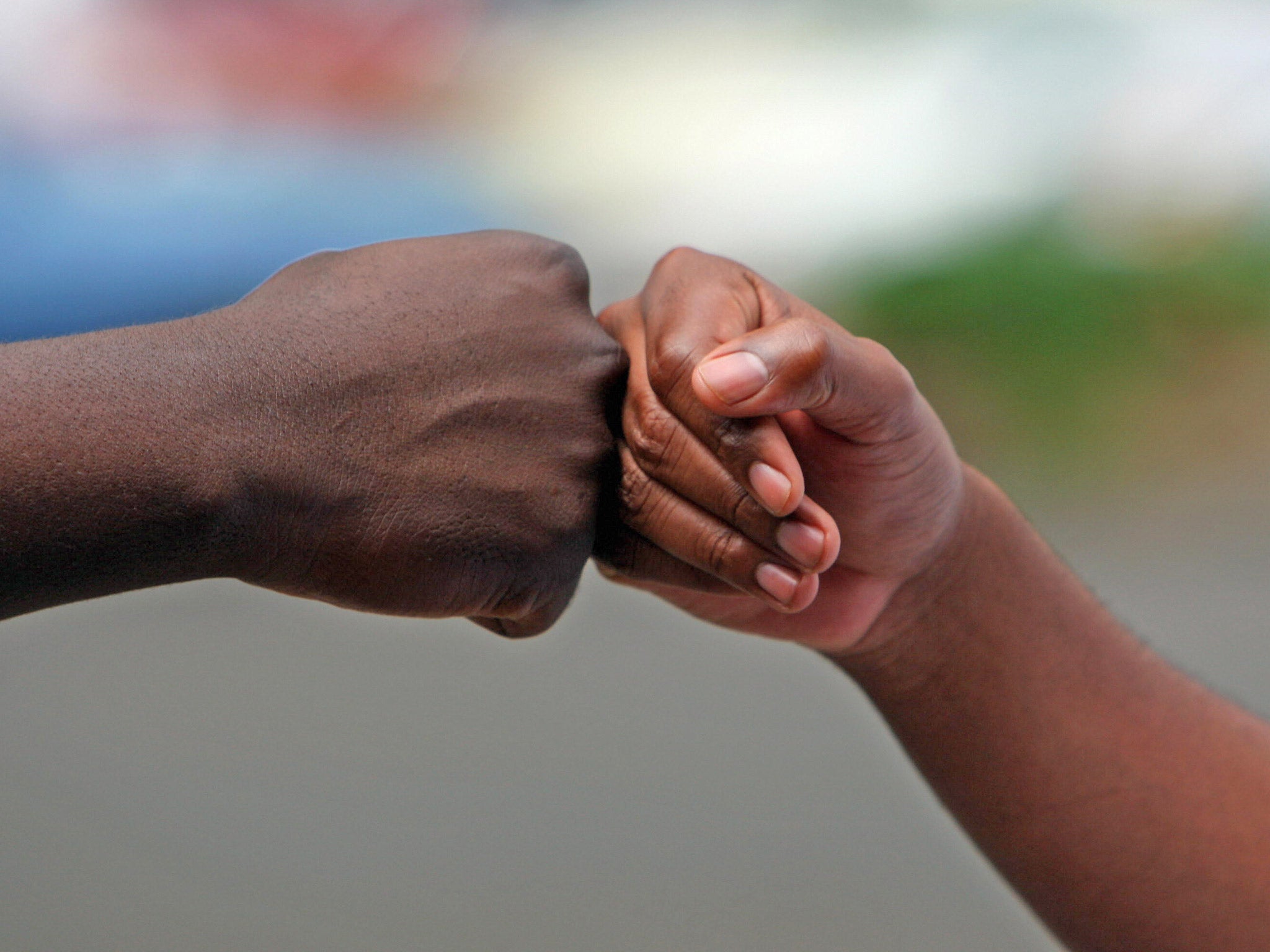 Fist bumping instead of shaking hands could reduce the spread of bacteria by up to 90 per cent