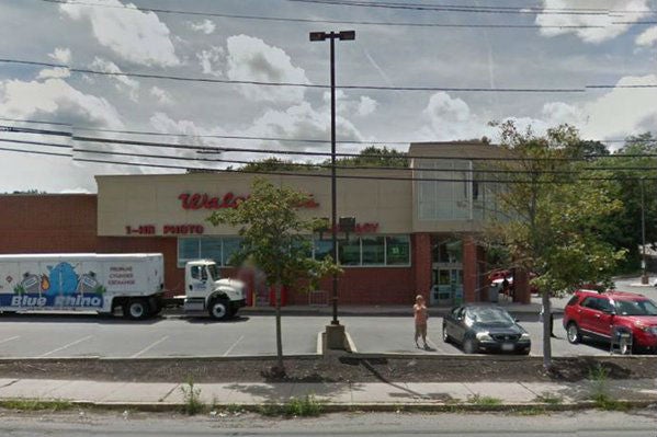 The location is now marked by a Walgreens store