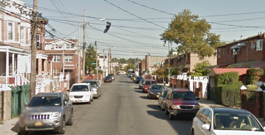 Cleveland Street in Brooklyn, New York