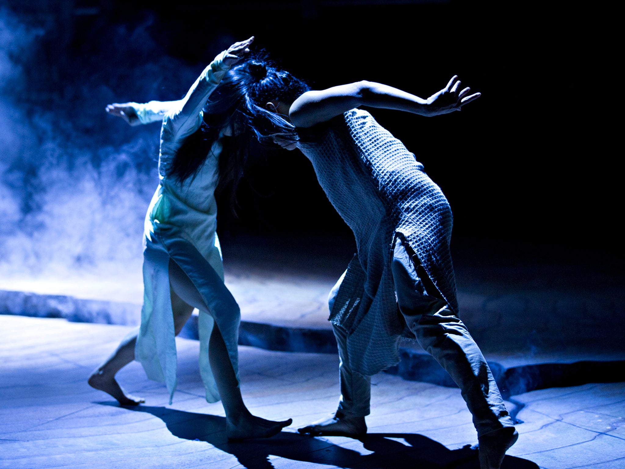 Ching-Ying Chien and Christine Joy Ritter in Akram Khan's Until the Lions at the Roundhouse