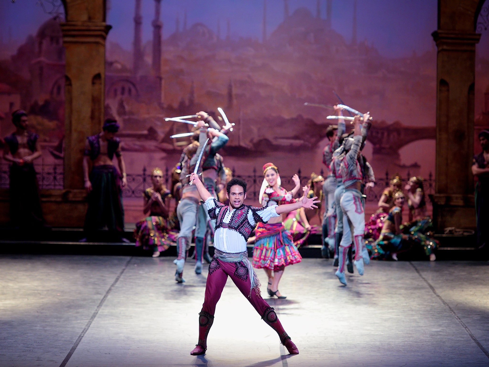 Yonah Acosta as Birbanto in Le Corsaire