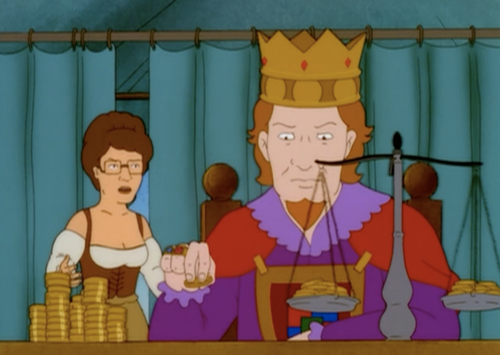 He played King Phillip in cartoon King of the Hill