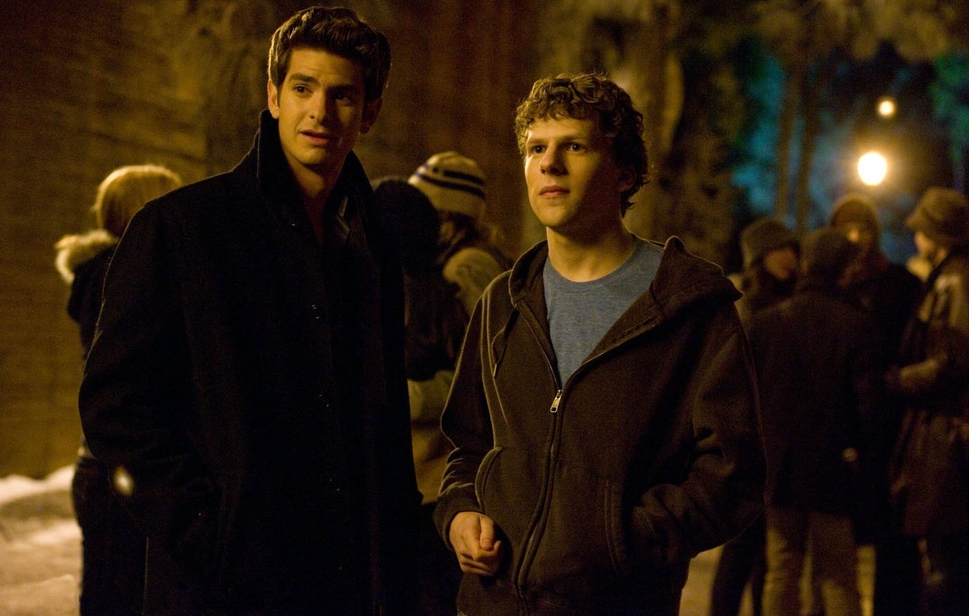 In the original film, Zuckerberg was played by Jesse Eisenberg and co-founder Eduardo Saverin by Andrew Garfield
