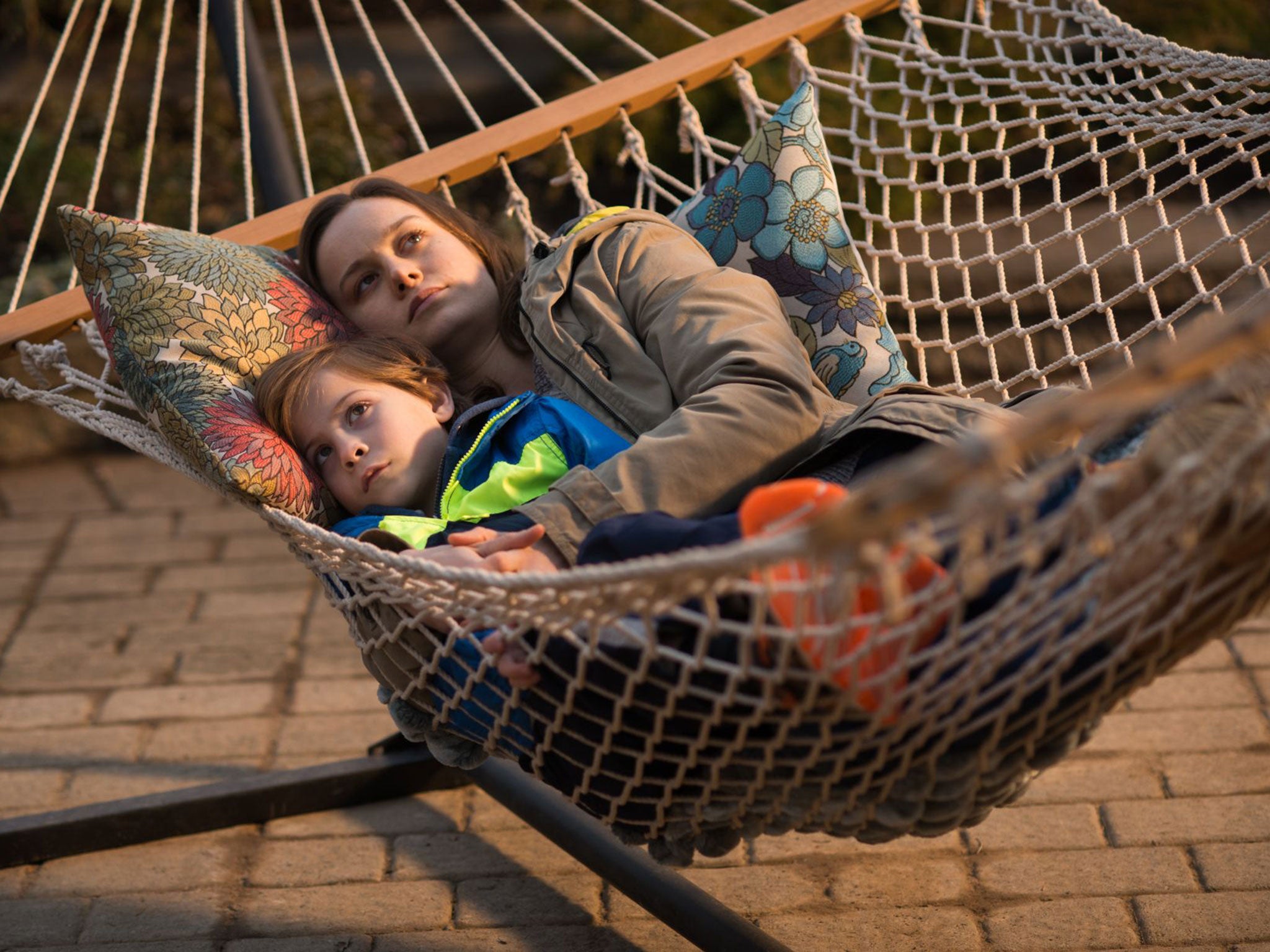 Brie Larson and Jacob Tremblay in the 2015 adaptation of Donoghue’s ‘Room’