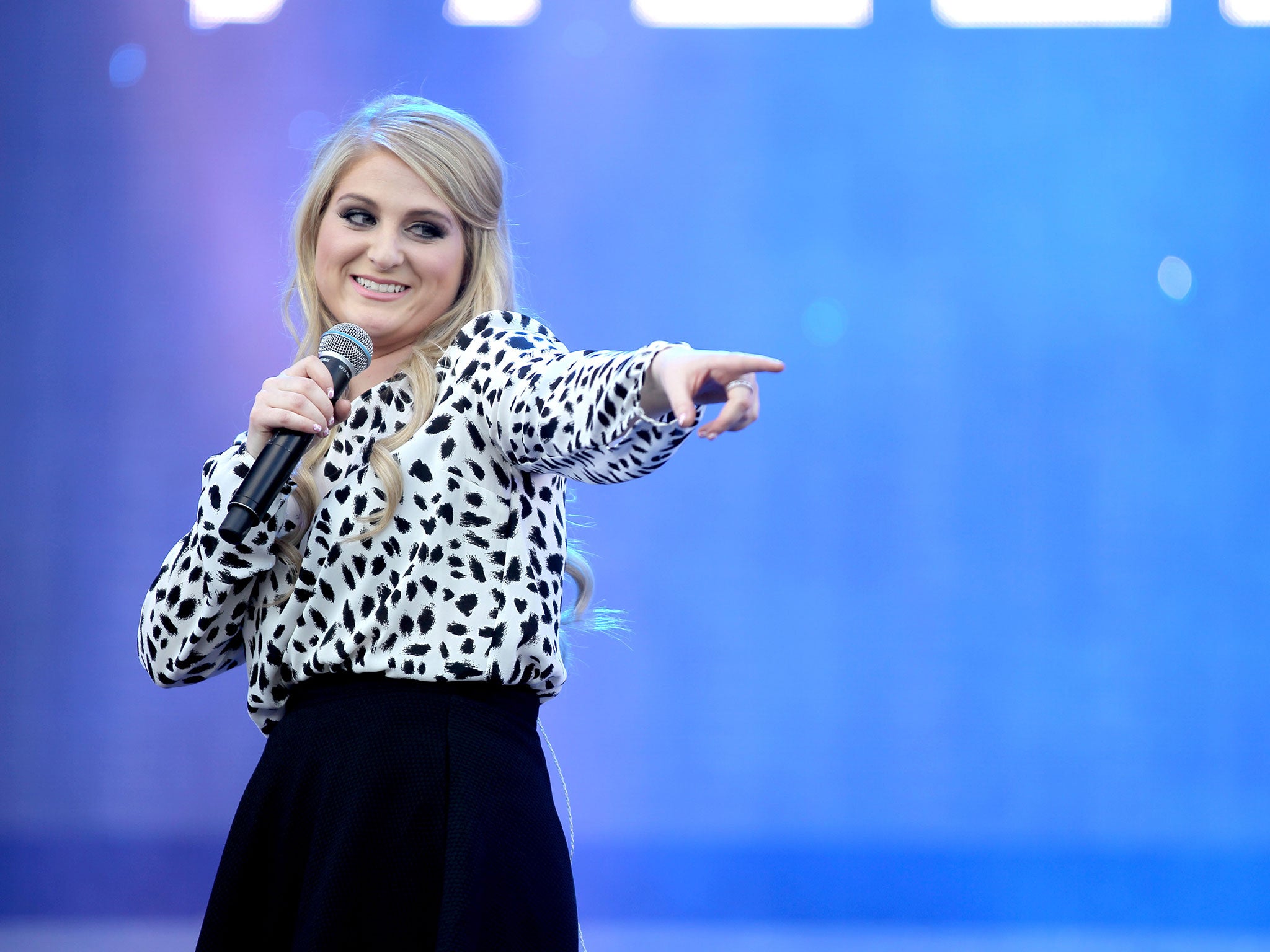 Meghan Trainor is in the International female solo artist category