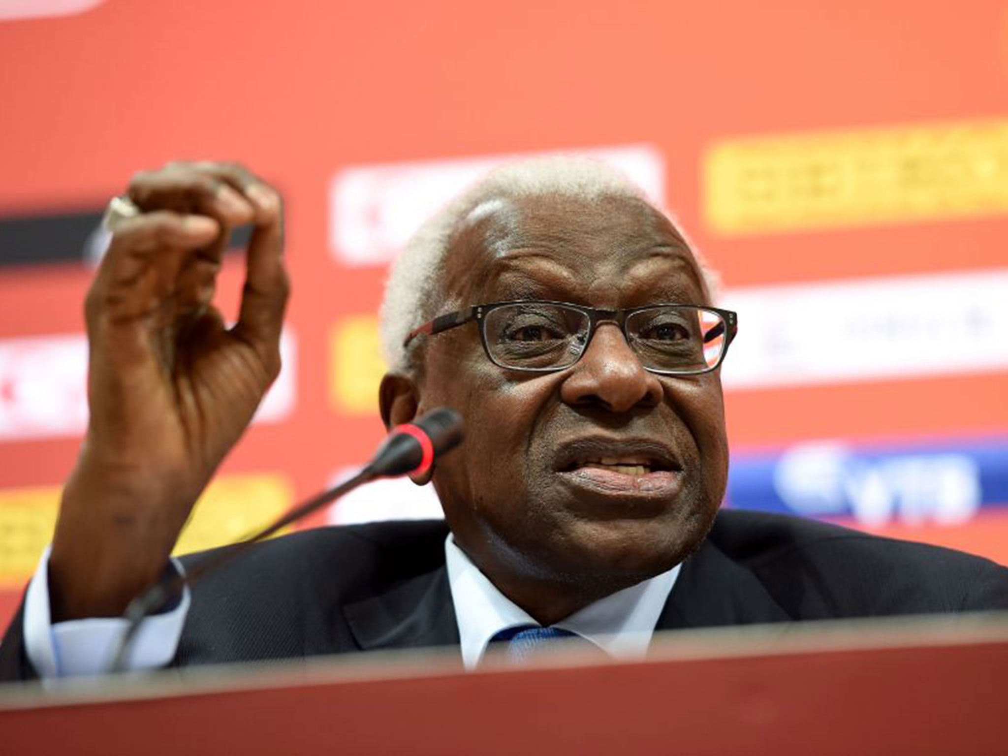 &#13;
Lamine Diack is being investigated by French authorities (AFP/Getty)&#13;