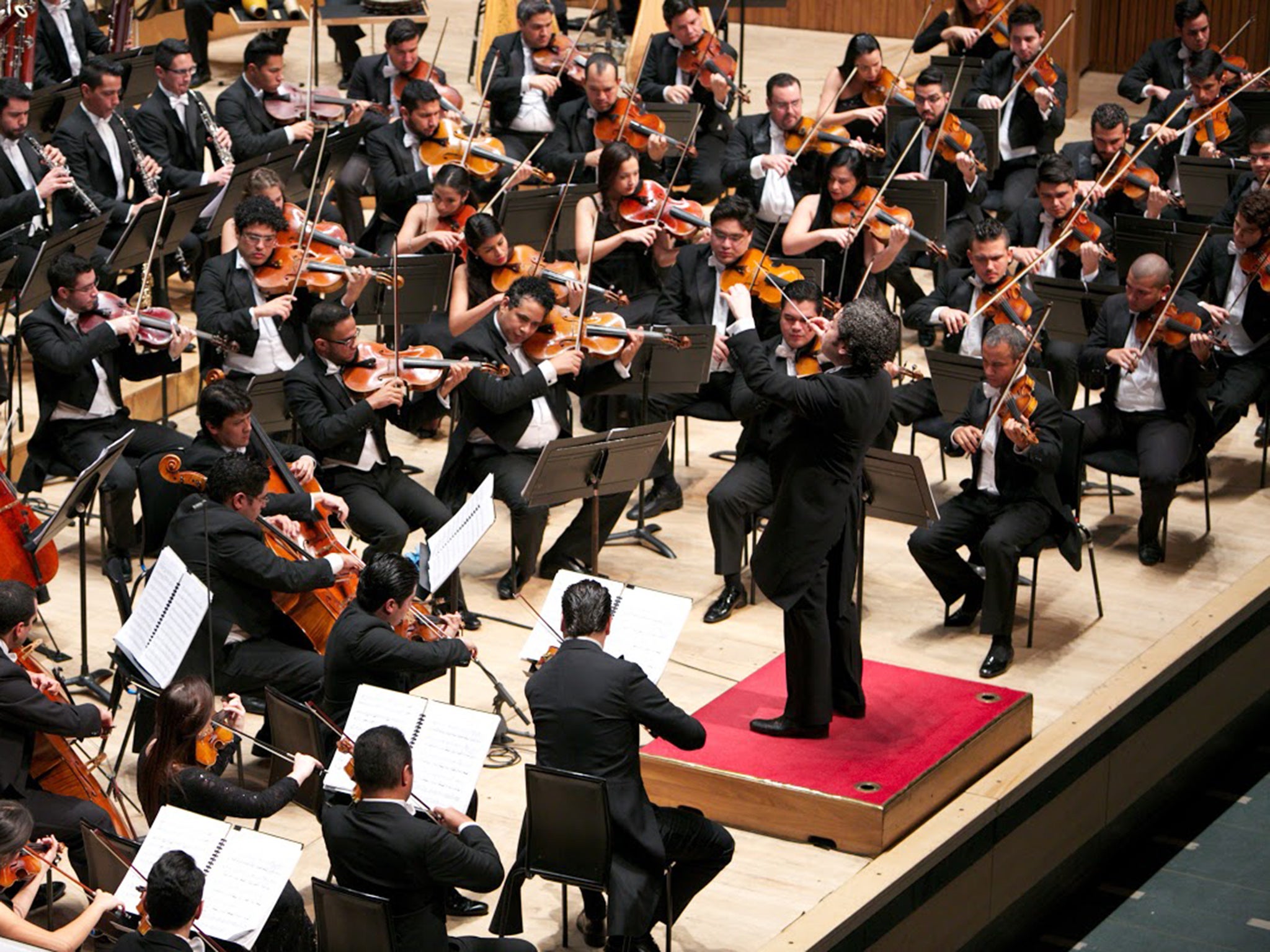 The Simon Bolivar Symphony Orchestra concert at Southbank Centre