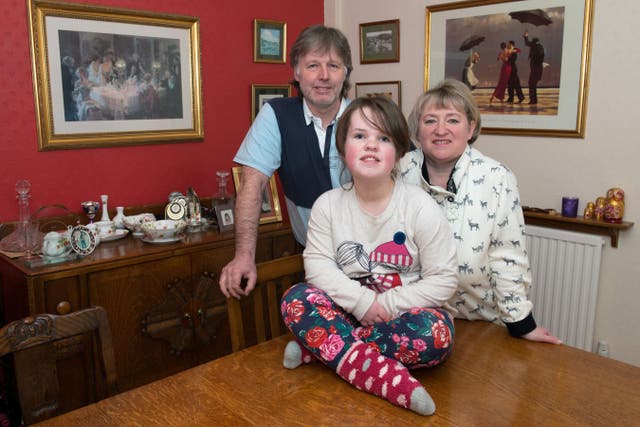 Jane and Simon with daughter Robyn Fellow