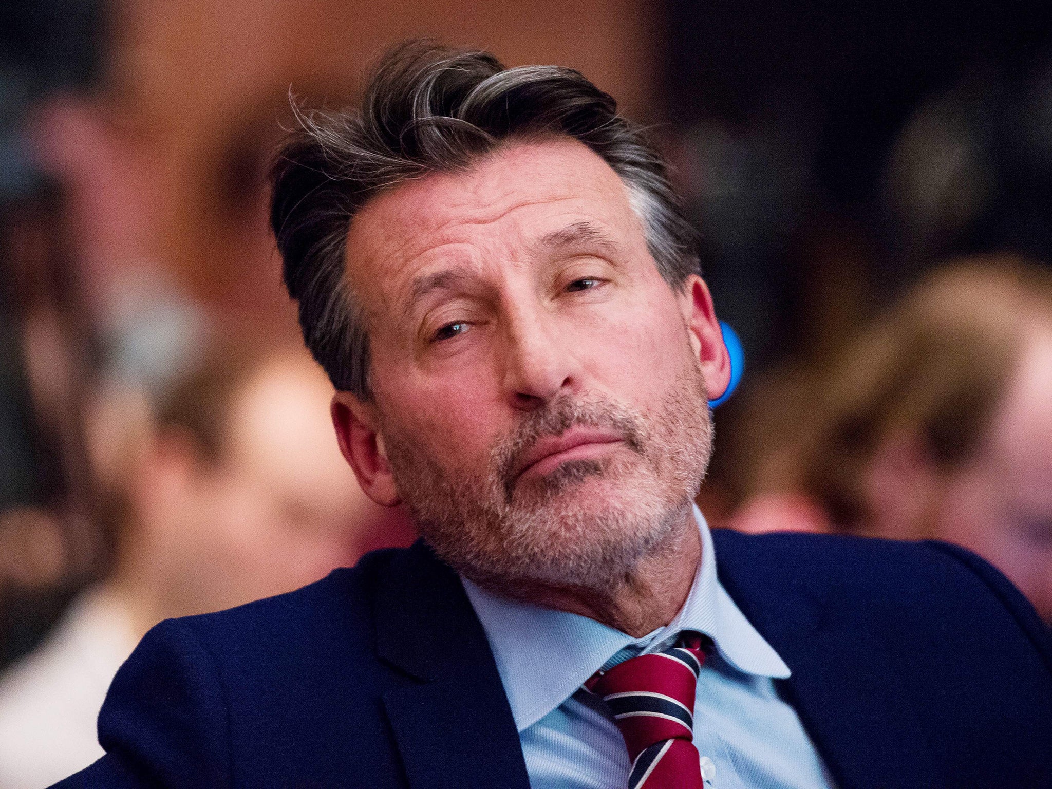 IAAF president Lord Coe