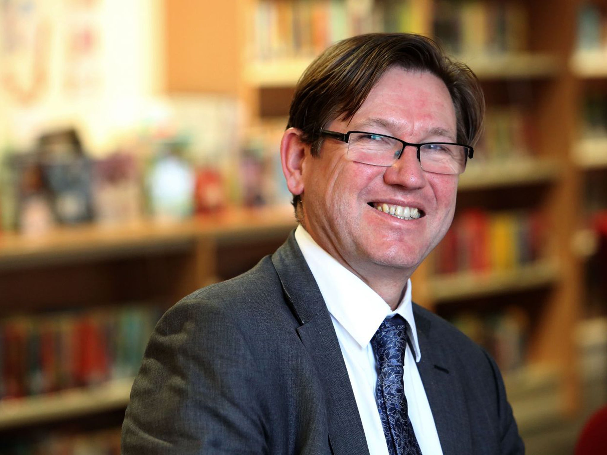 Headteacher David Dickson has led the school for eight years