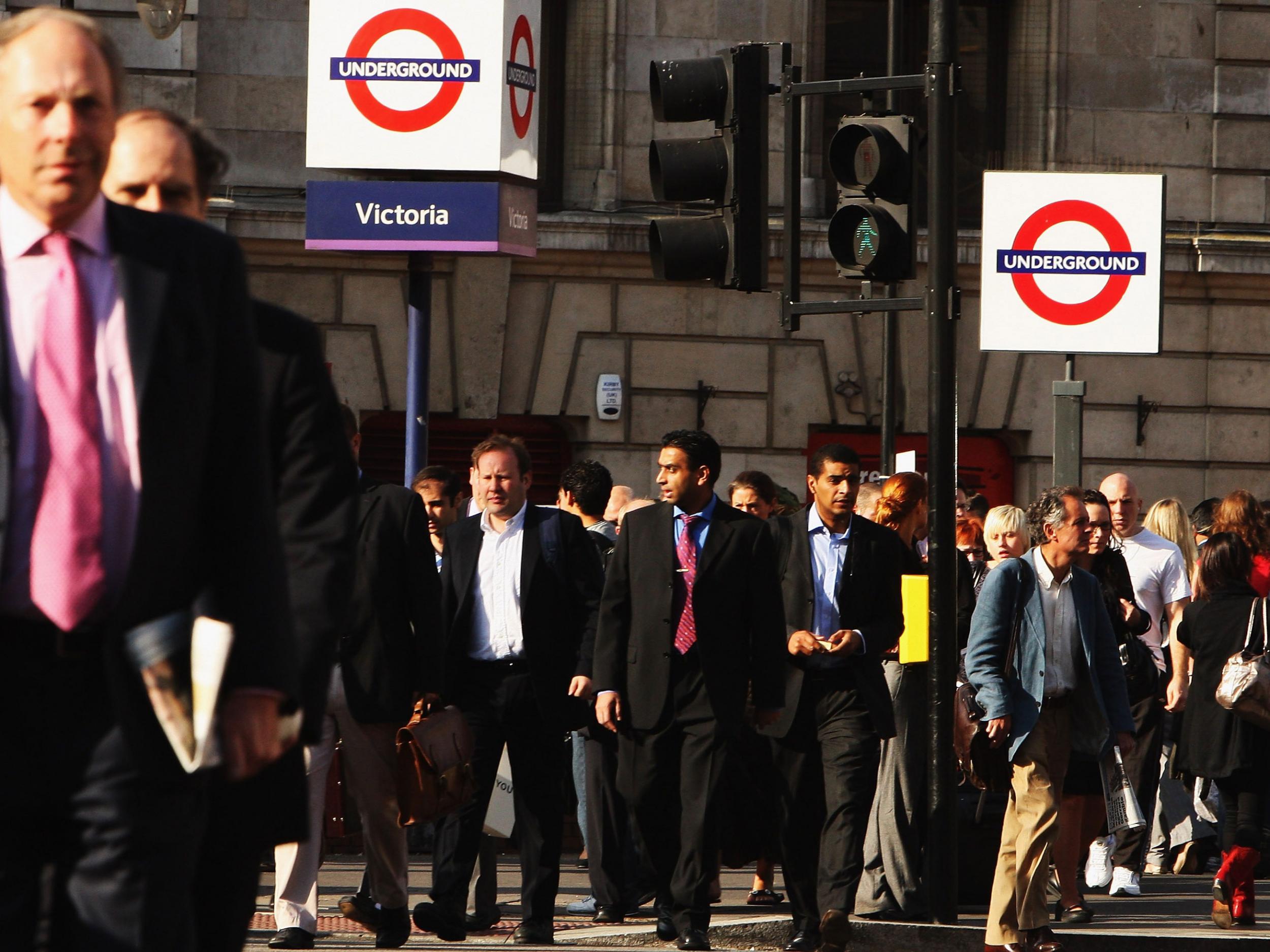 &#13;
Victoria tube was the fourth most crime-ridden station Getty&#13;