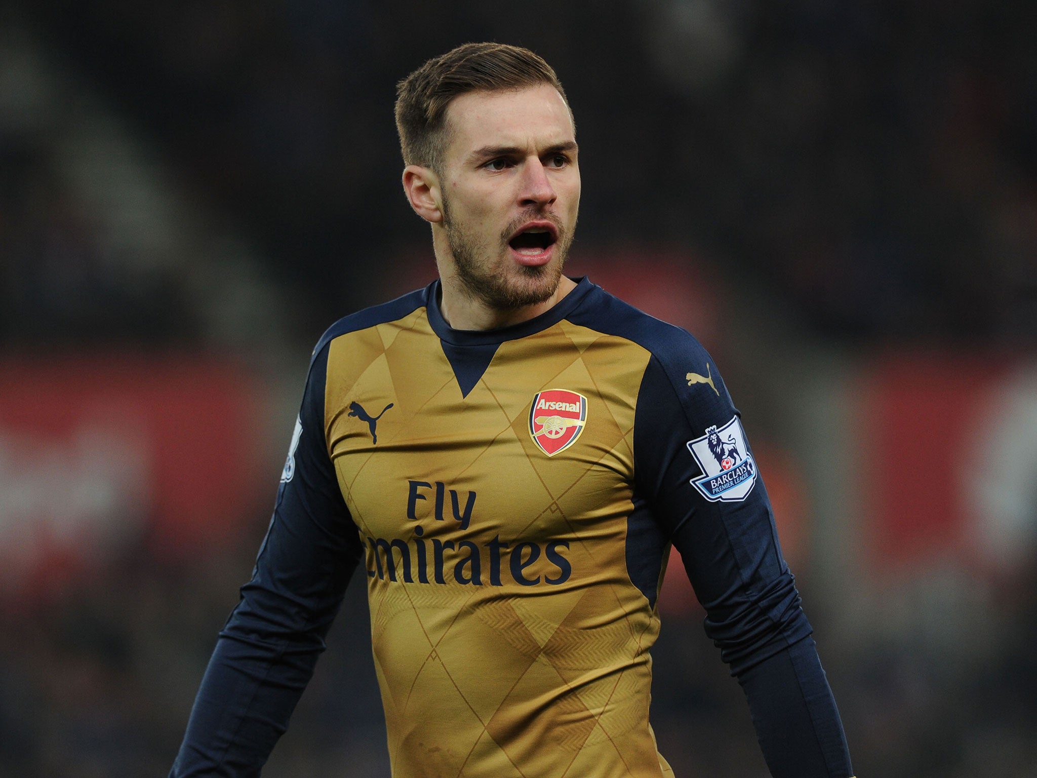 Arsenal midfielder Aaron Ramsey is a transfer target for Barcelona