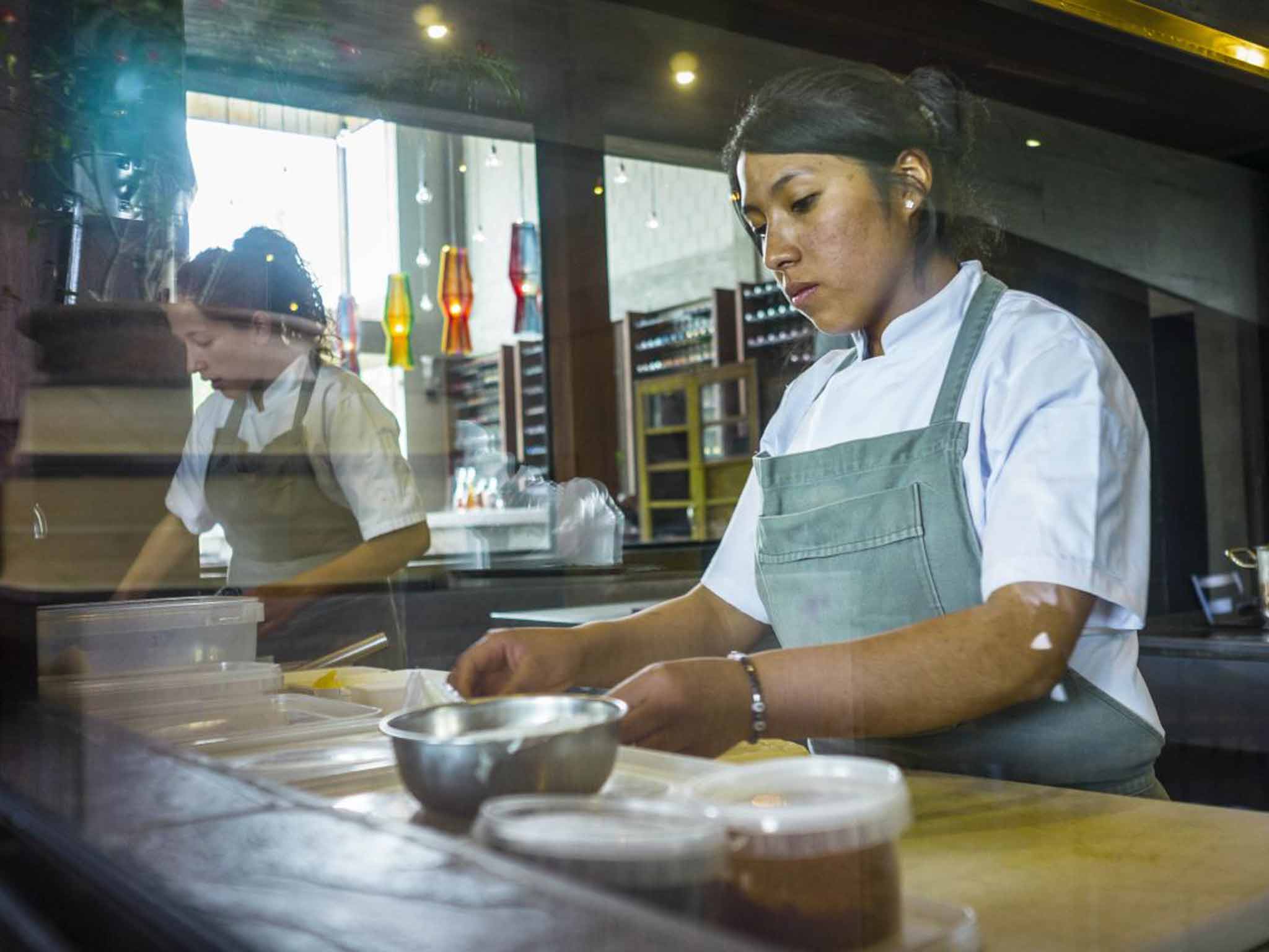 &#13;
Female chefs and head cooks are most likely to marry male chefs&#13;