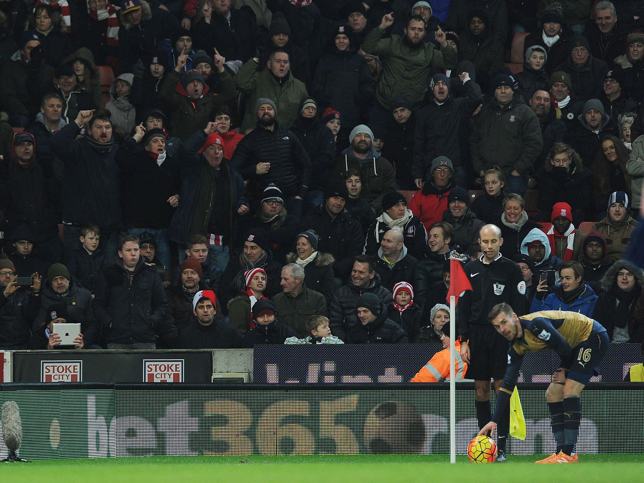 Aaron Ramsey at Stoke