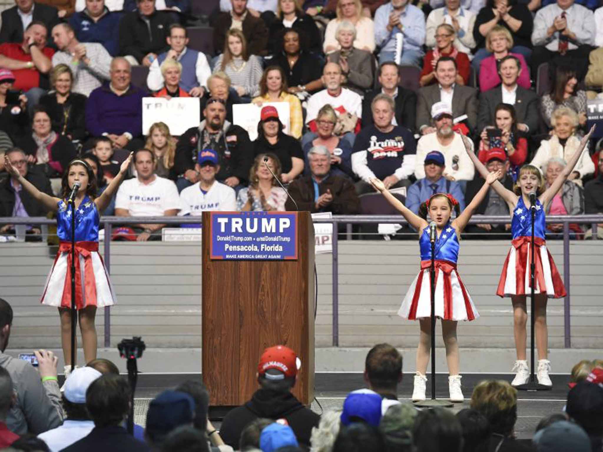 Battle hymn: the USA Freedom Kids are not your typical girl band