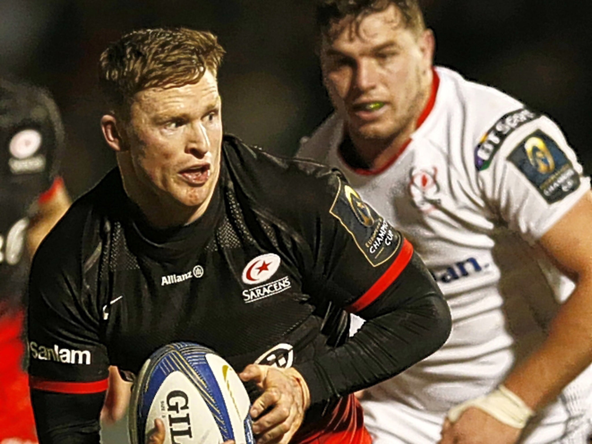 Saracens and England wing Chris Ashton