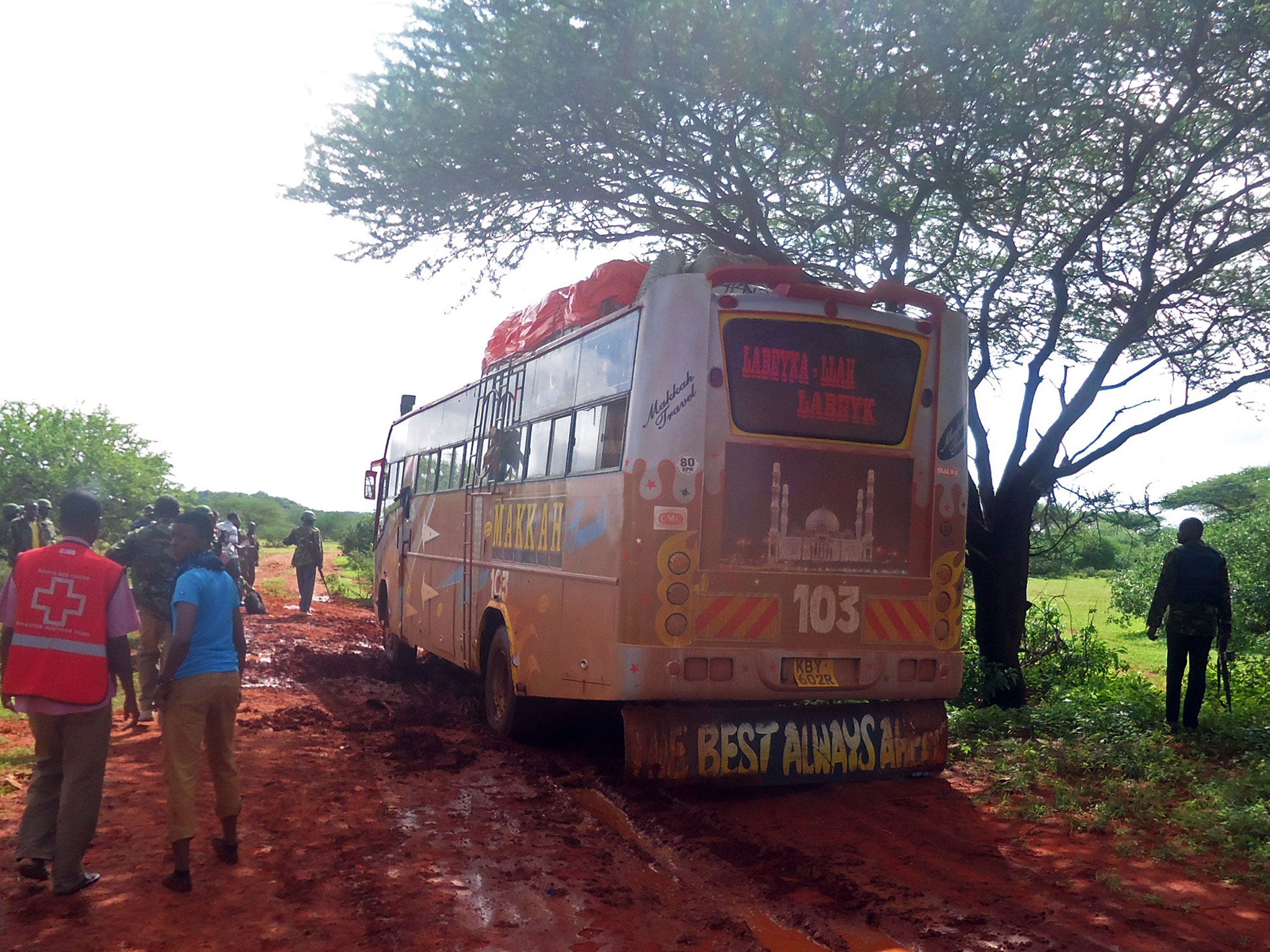 A previous attack on a bus near Mandera saw al-Shabaab militants kill 28 passengers in November 2014