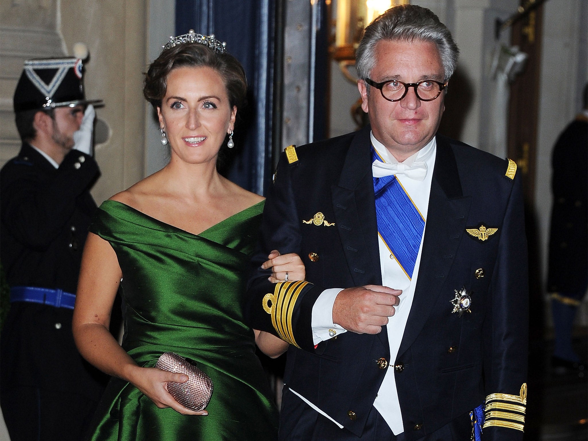 Prince Laurent, seen as the black sheep of Belgian royalty, with his British-born wife Claire