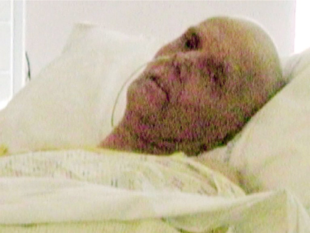 The last photo taken of Alexander Litvinenko alive