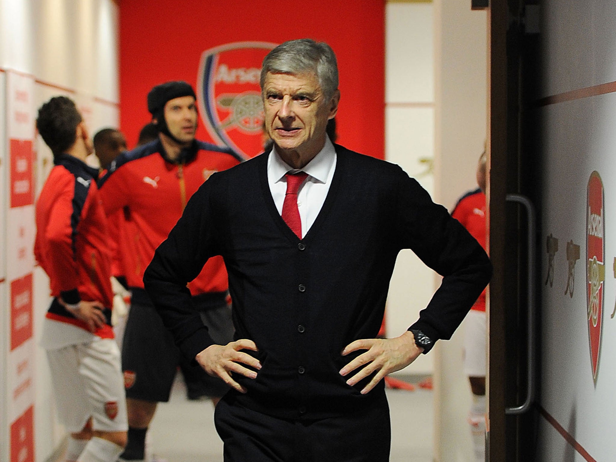 Arsene Wenger at the Emirates