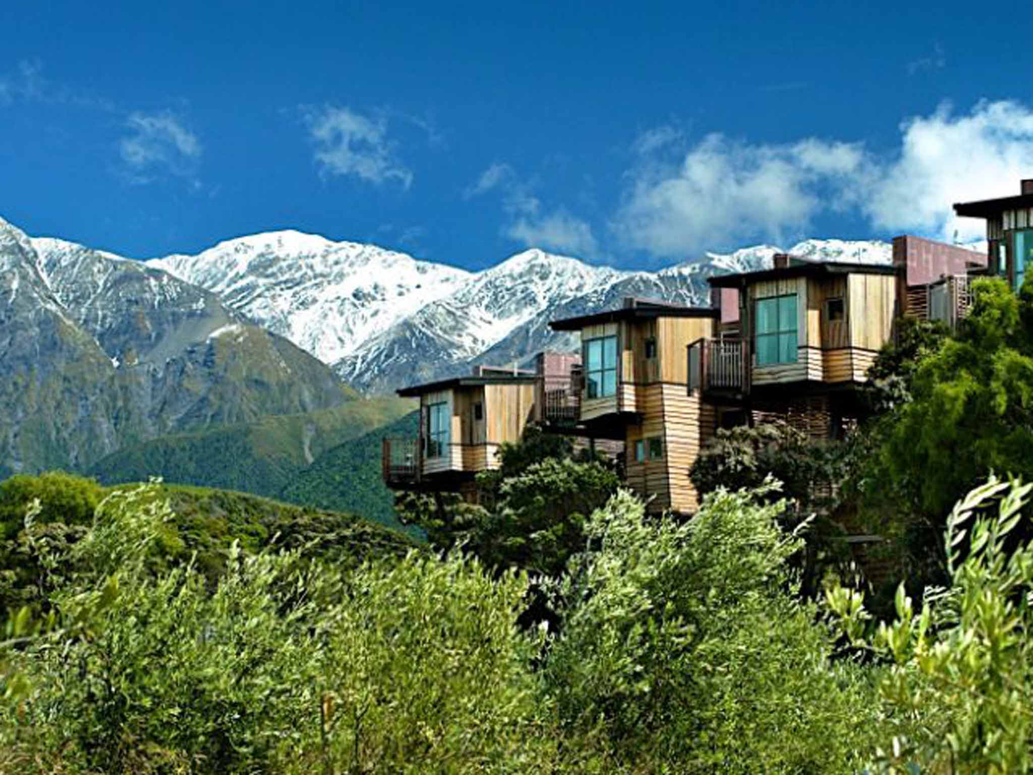 Hapuku Lodge &amp; Treehouses, New Zealand