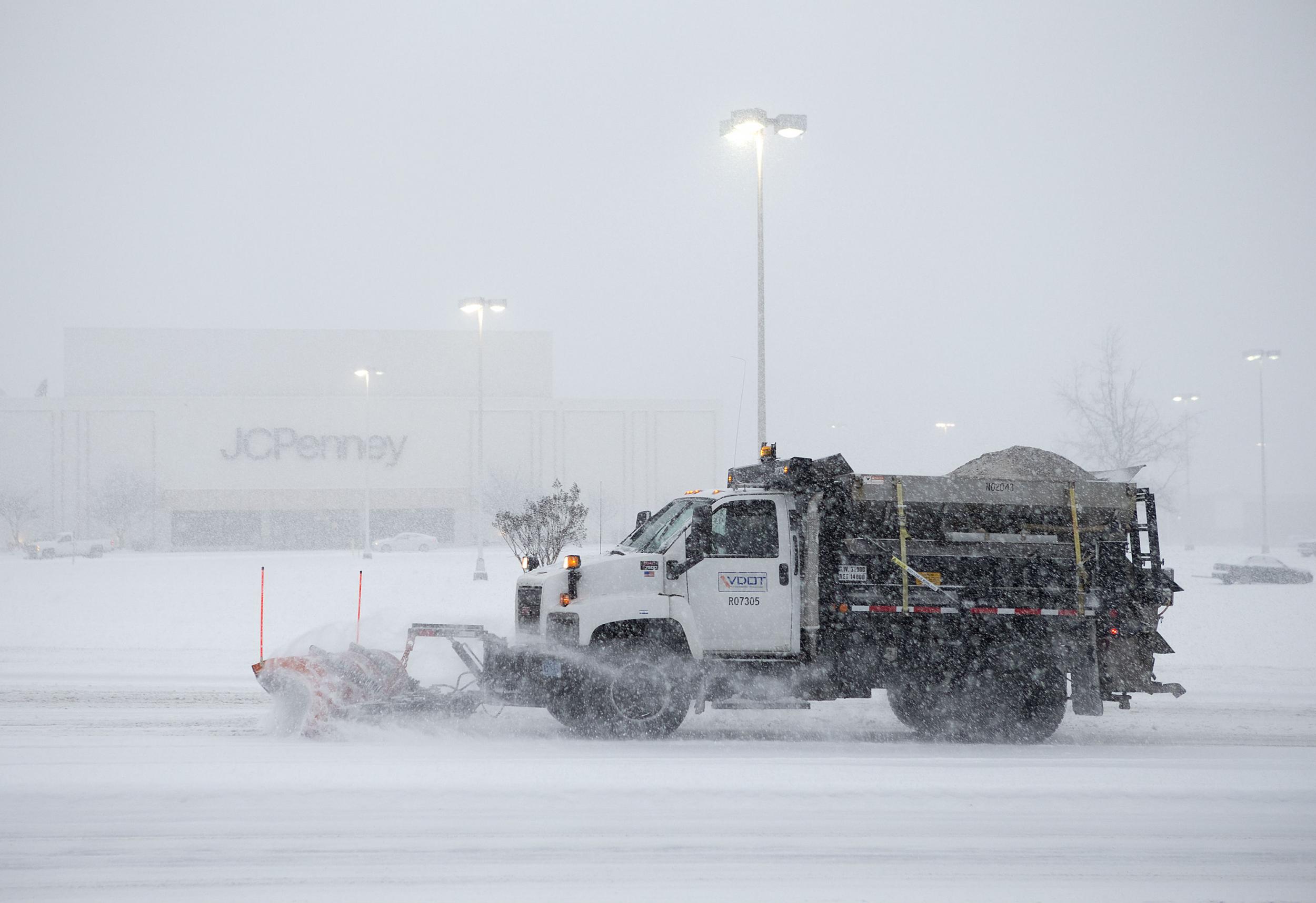 The storm could be the heaviest in Washington DC for 100 years