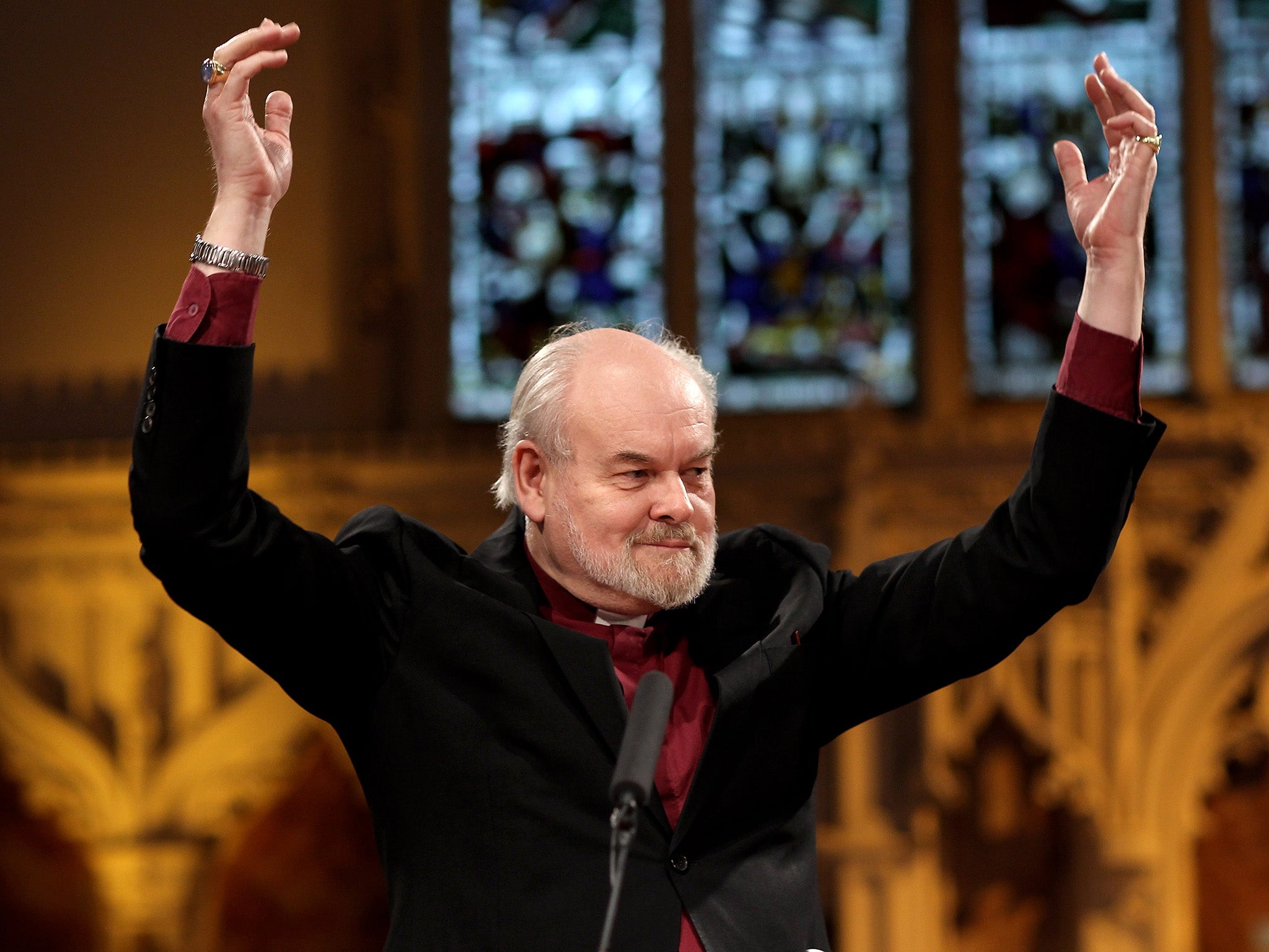 The Bishop of London, the Rt Rev Richard Chartres said beards were a new way for vicars to engage with the majority culture of their parishes